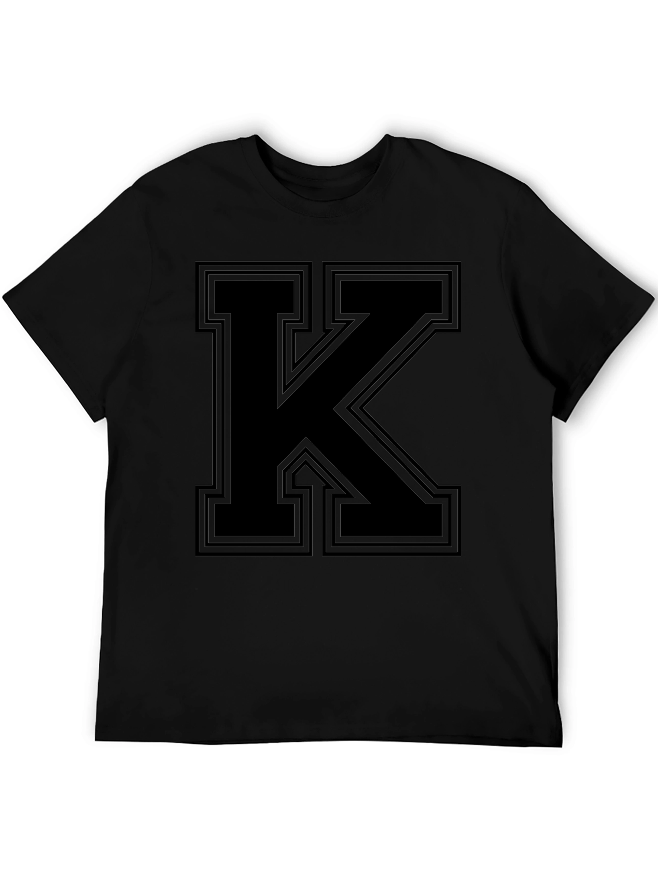 Bold Black Letter K T-Shirt