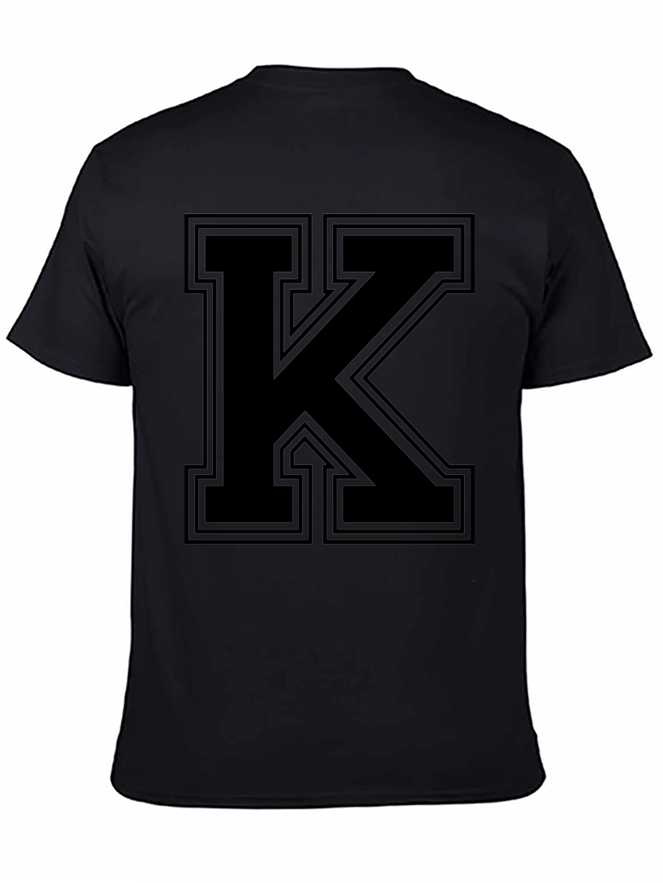 Bold Black Letter K T-Shirt