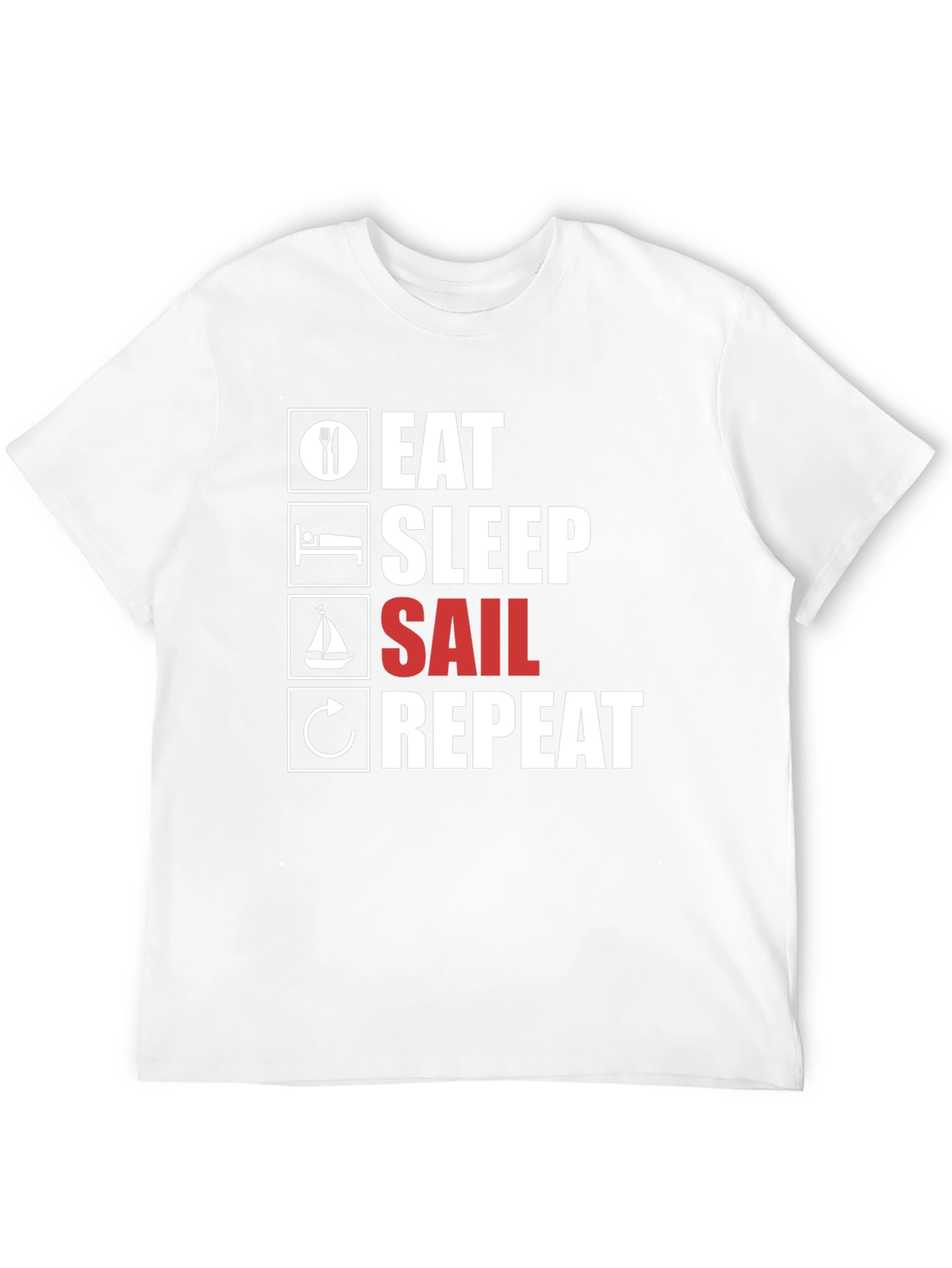 Eat Sleep Sail Repeat T-Shirt