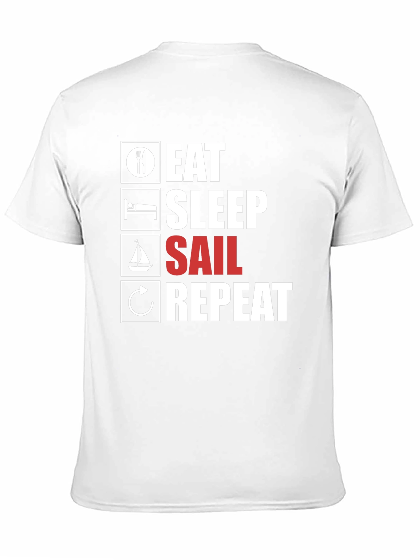 Eat Sleep Sail Repeat T-Shirt