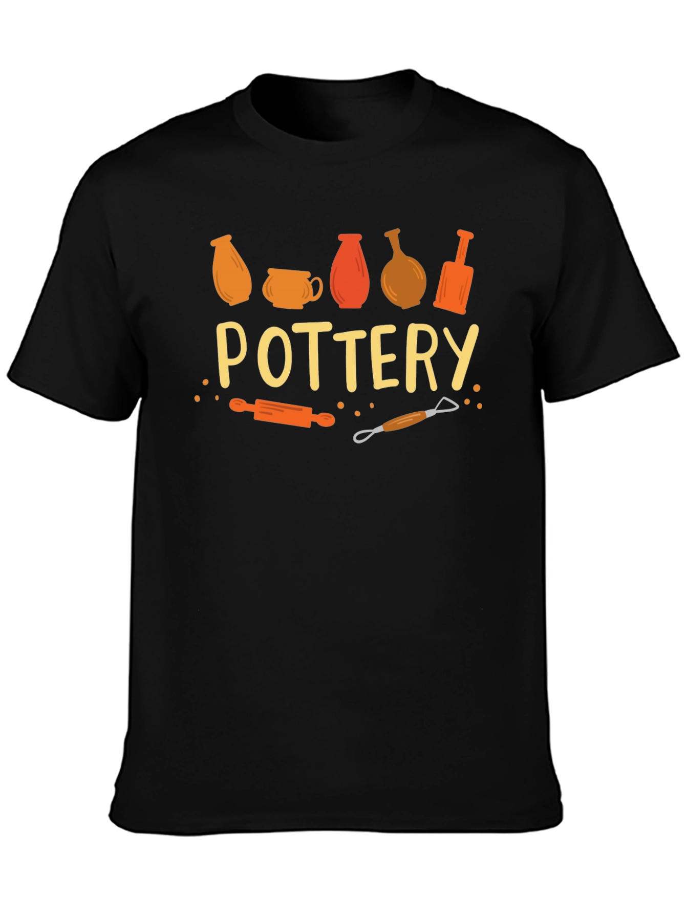 Pottery Themed Graphic Tee