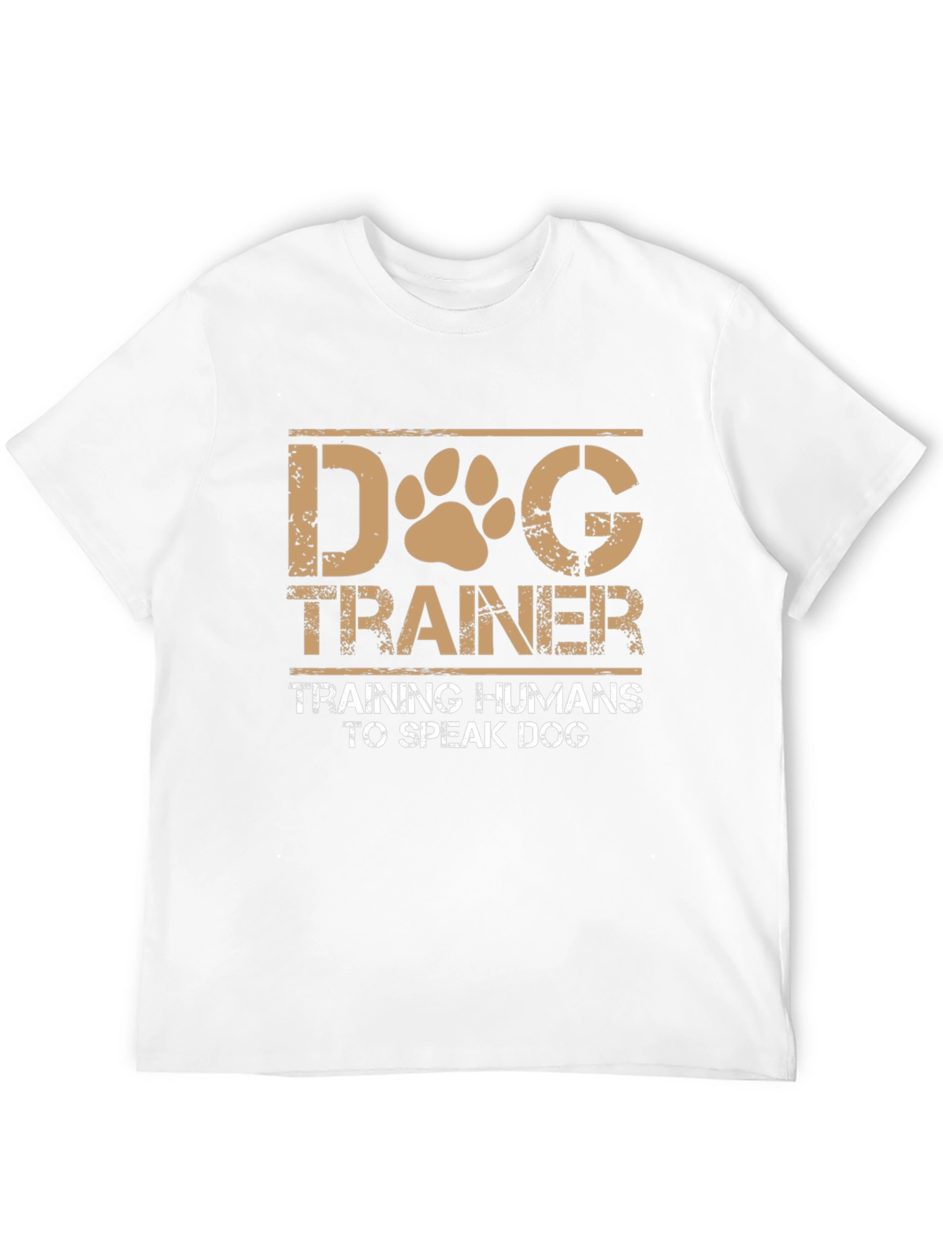 Dog Trainer T-Shirt: Training Humans to Speak Dog