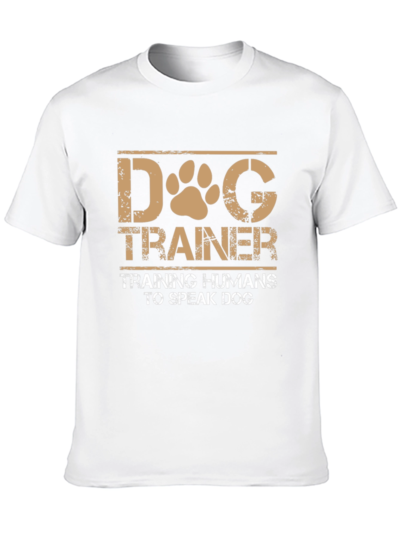 Dog Trainer T-Shirt: Training Humans to Speak Dog