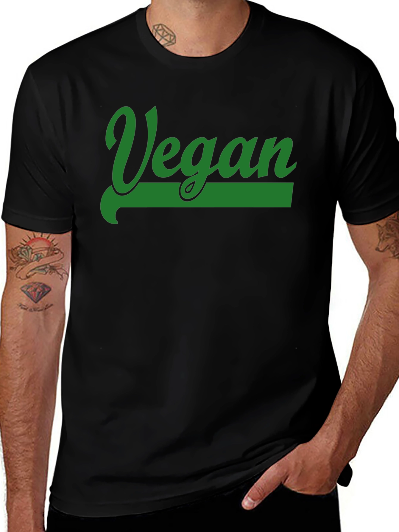 Vegan Graphic T-Shirt - Stylish & Comfortable