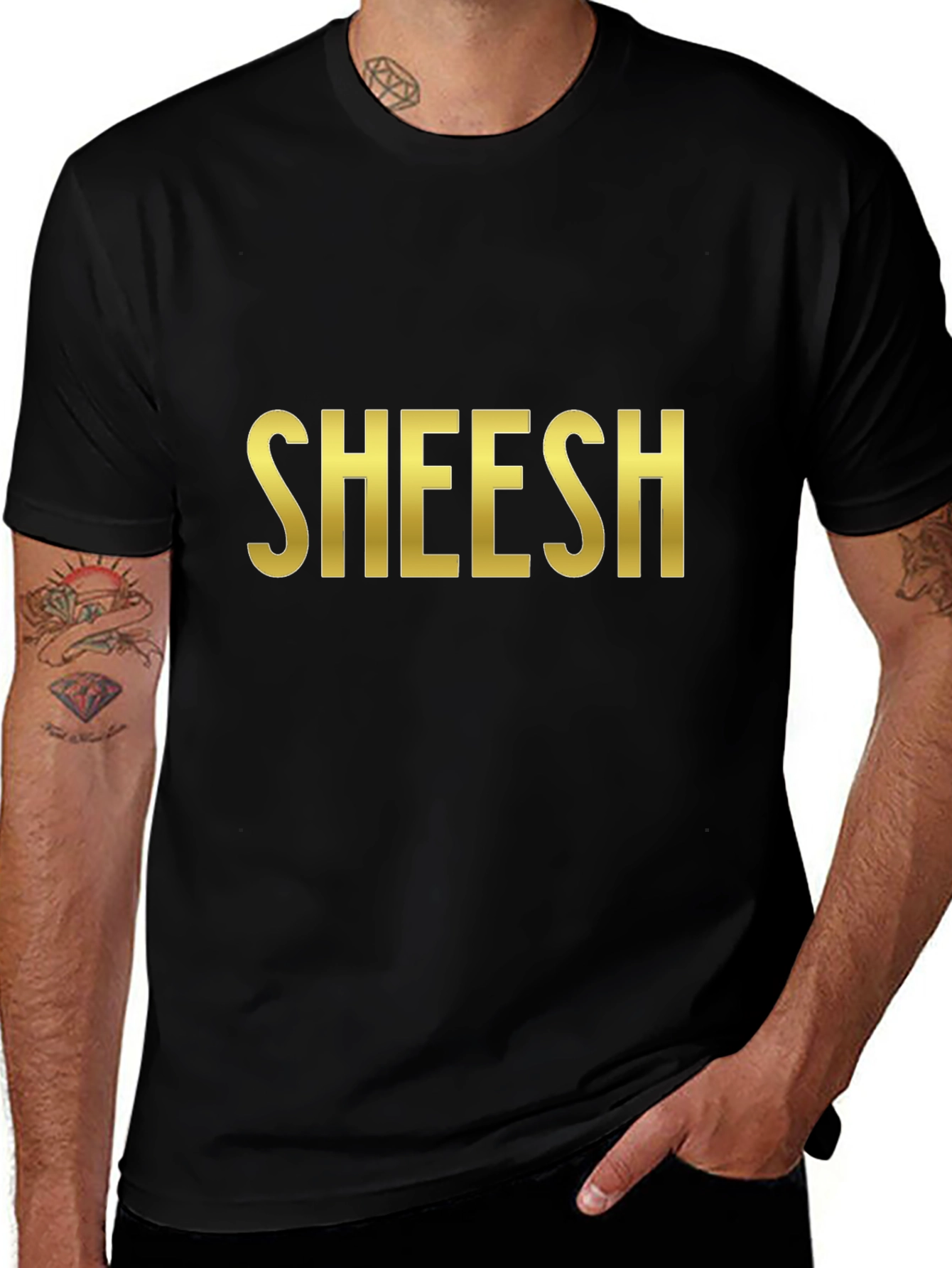 Sheesh Graphic T-Shirt - Stylish Cotton Tee