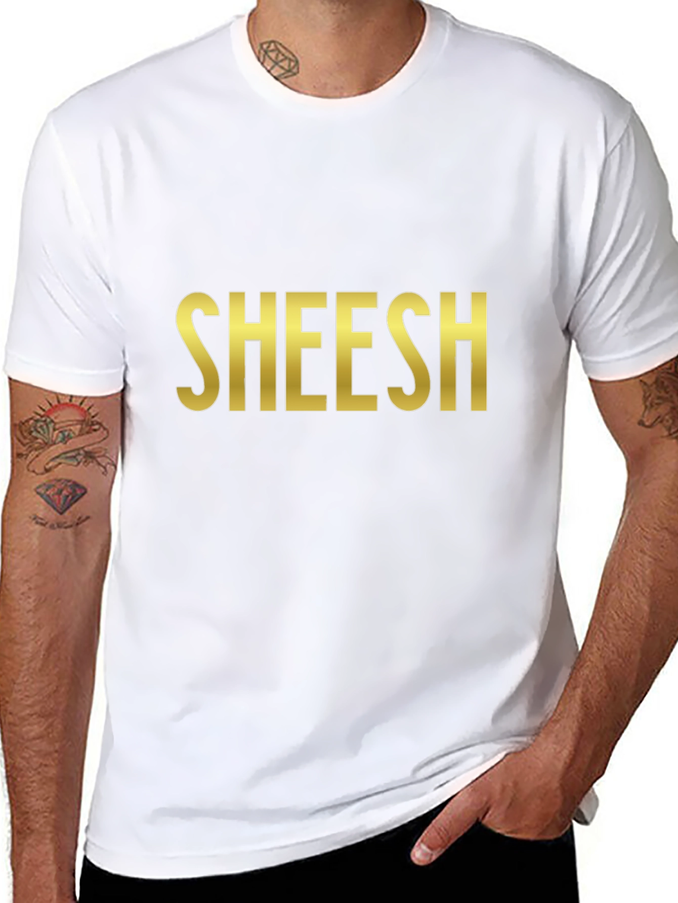 Sheesh Graphic T-Shirt - Stylish Cotton Tee