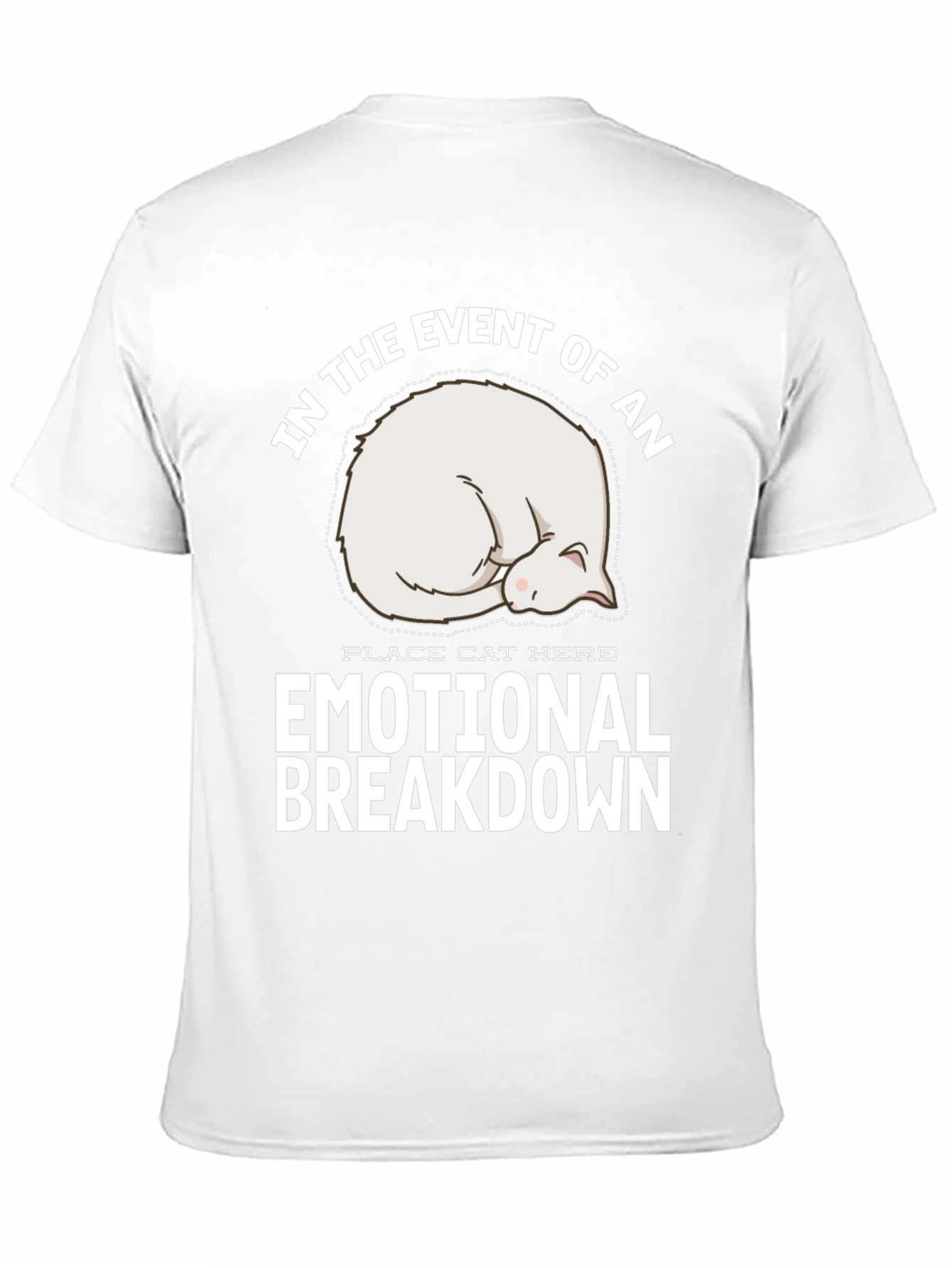 Emotional Breakdown Cat T-Shirt
