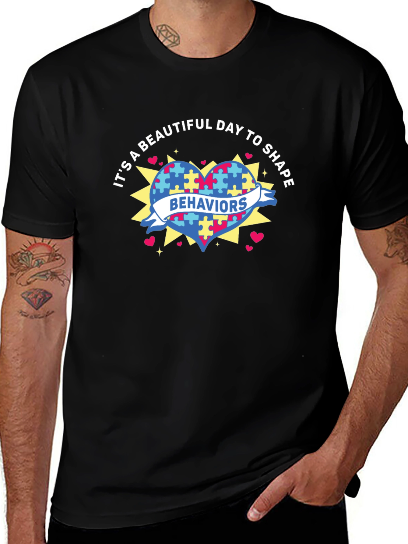 Autism Awareness Heart T-Shirt