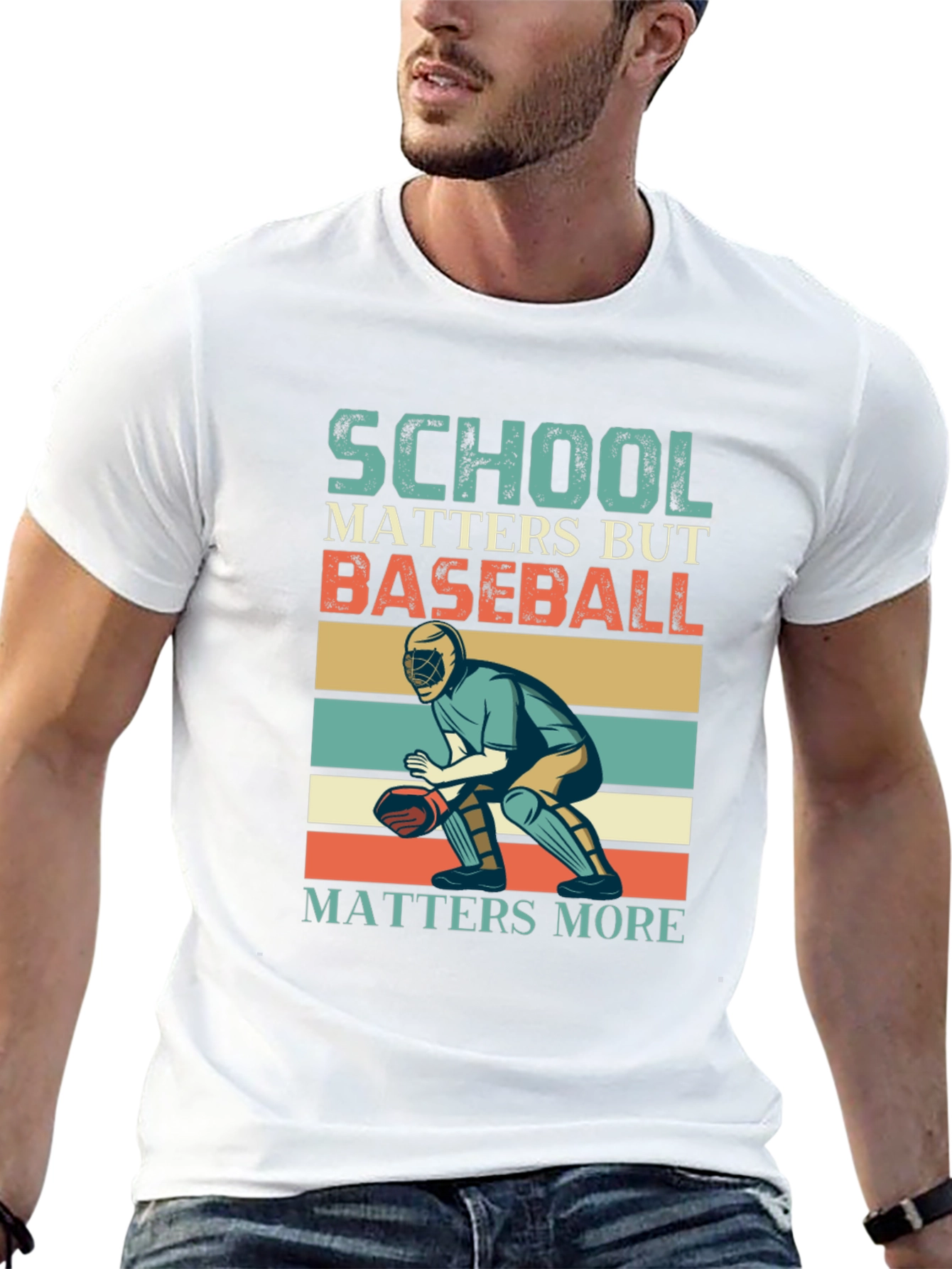 School Matters But Baseball T-Shirt