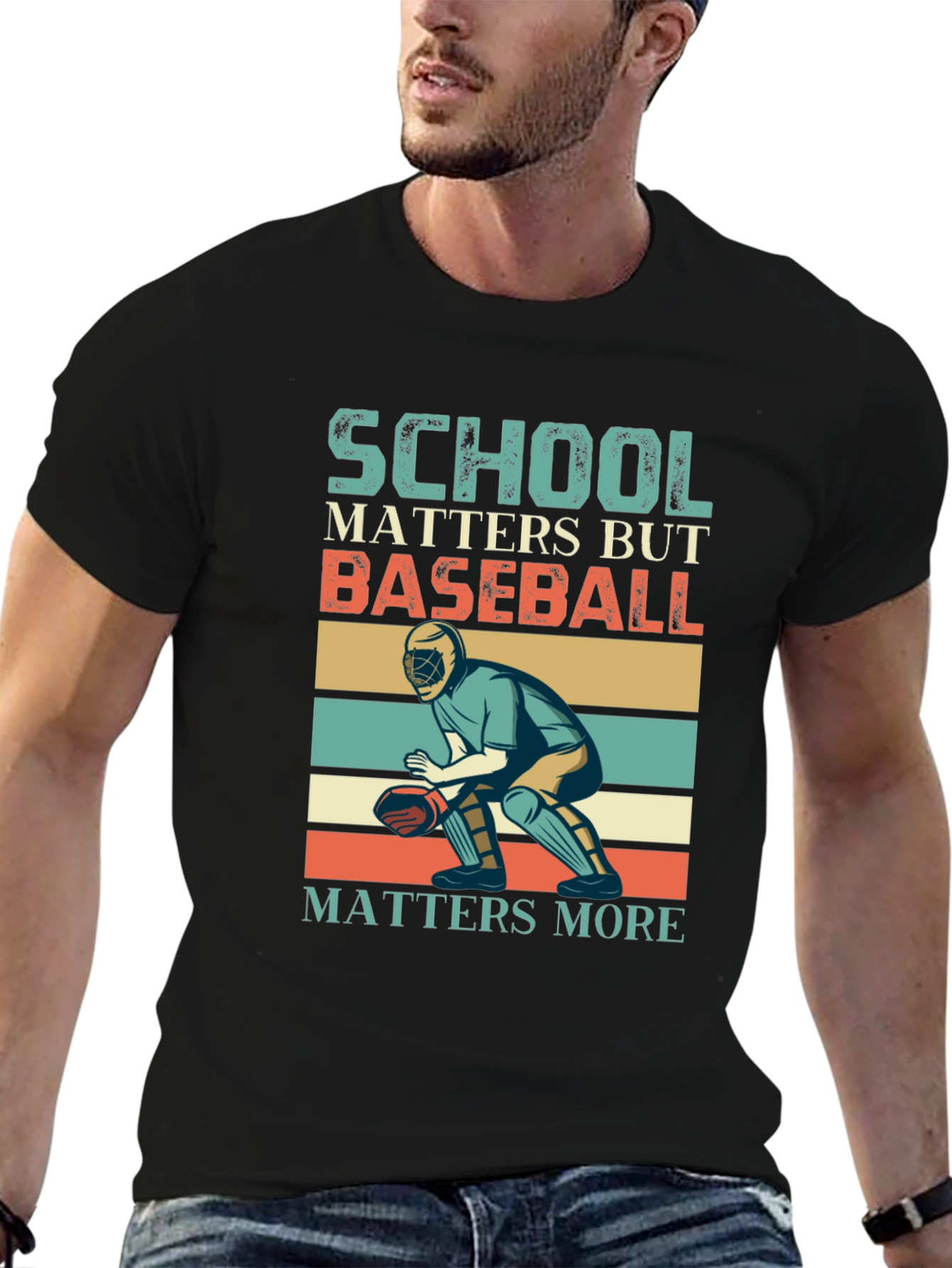 School Matters But Baseball T-Shirt