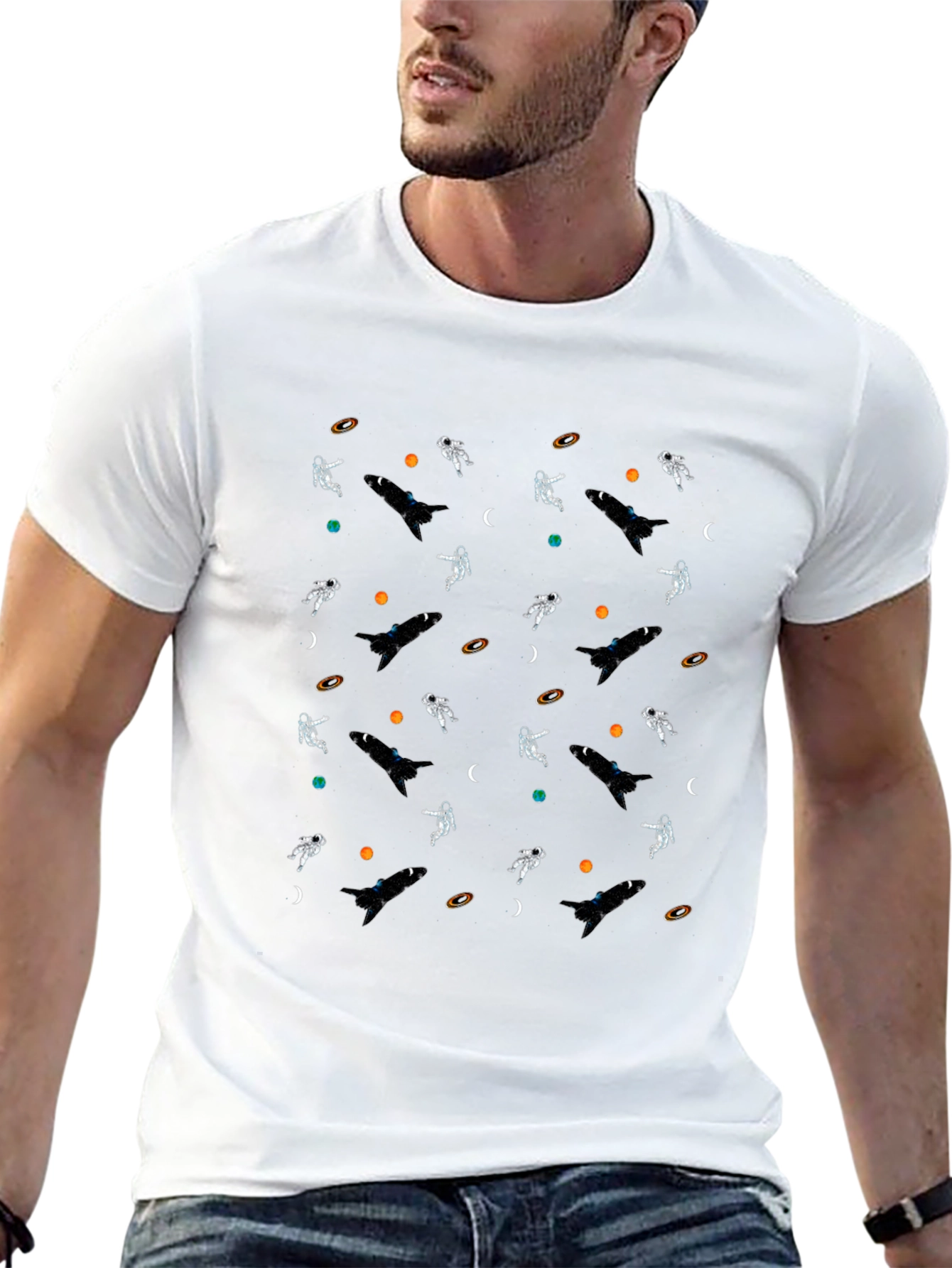 Space Pattern T-Shirt