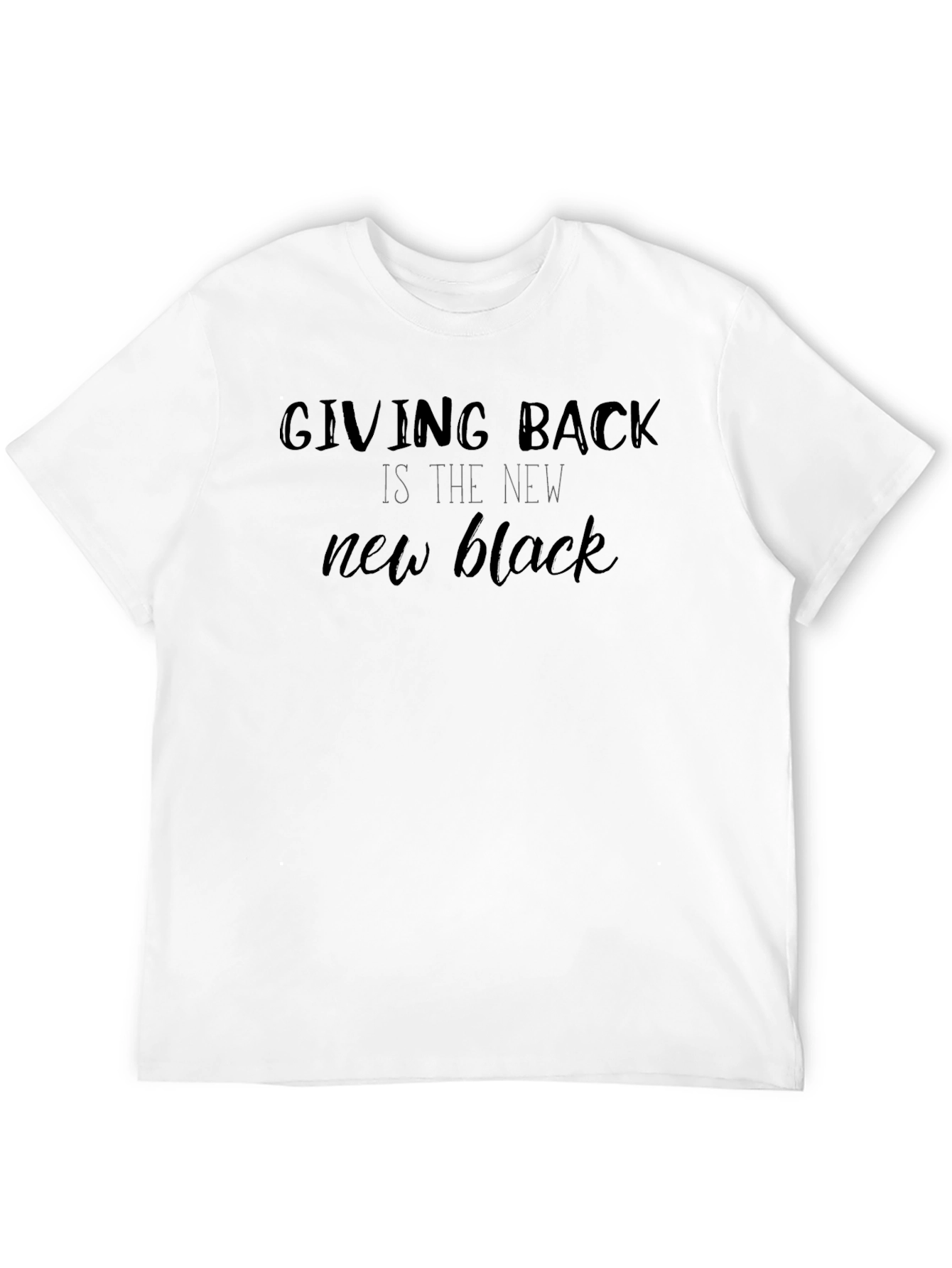 Giving Back is the New Black Tee