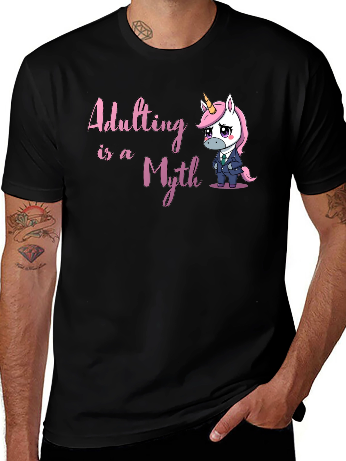 Adulting Is A Myth T-Shirt