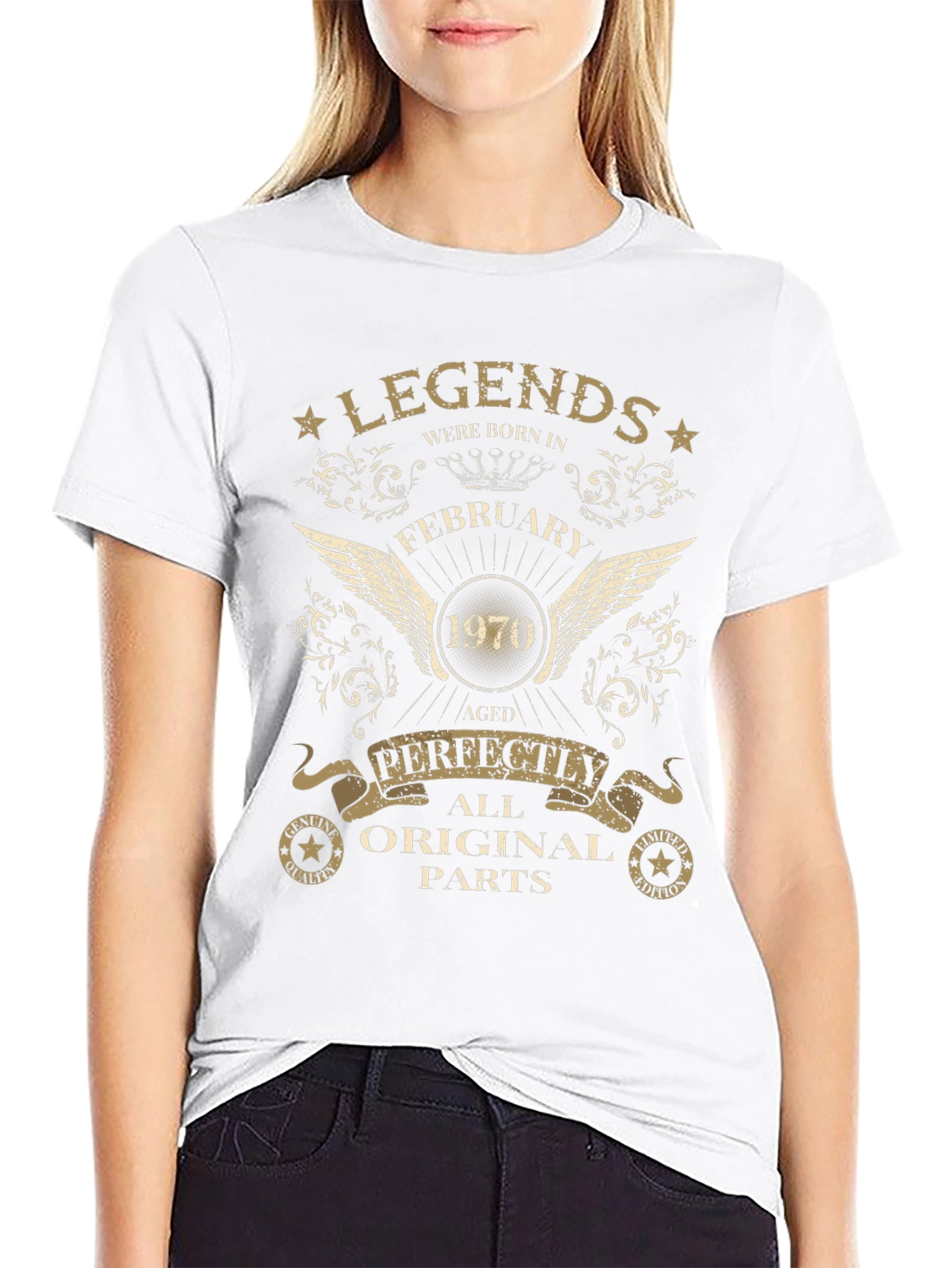 Legends Born in February 1970 T-Shirt