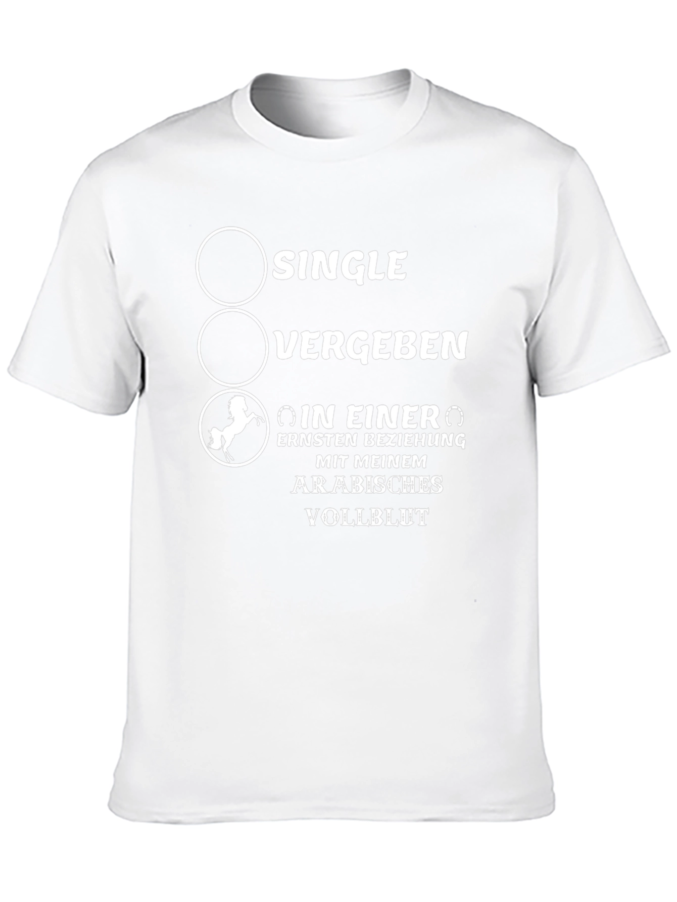 Single Arabisches Vollblut Horse T-Shirt
