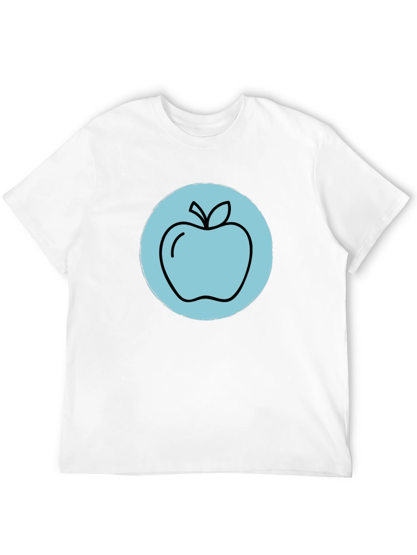 Apple Graphic Black T-Shirt