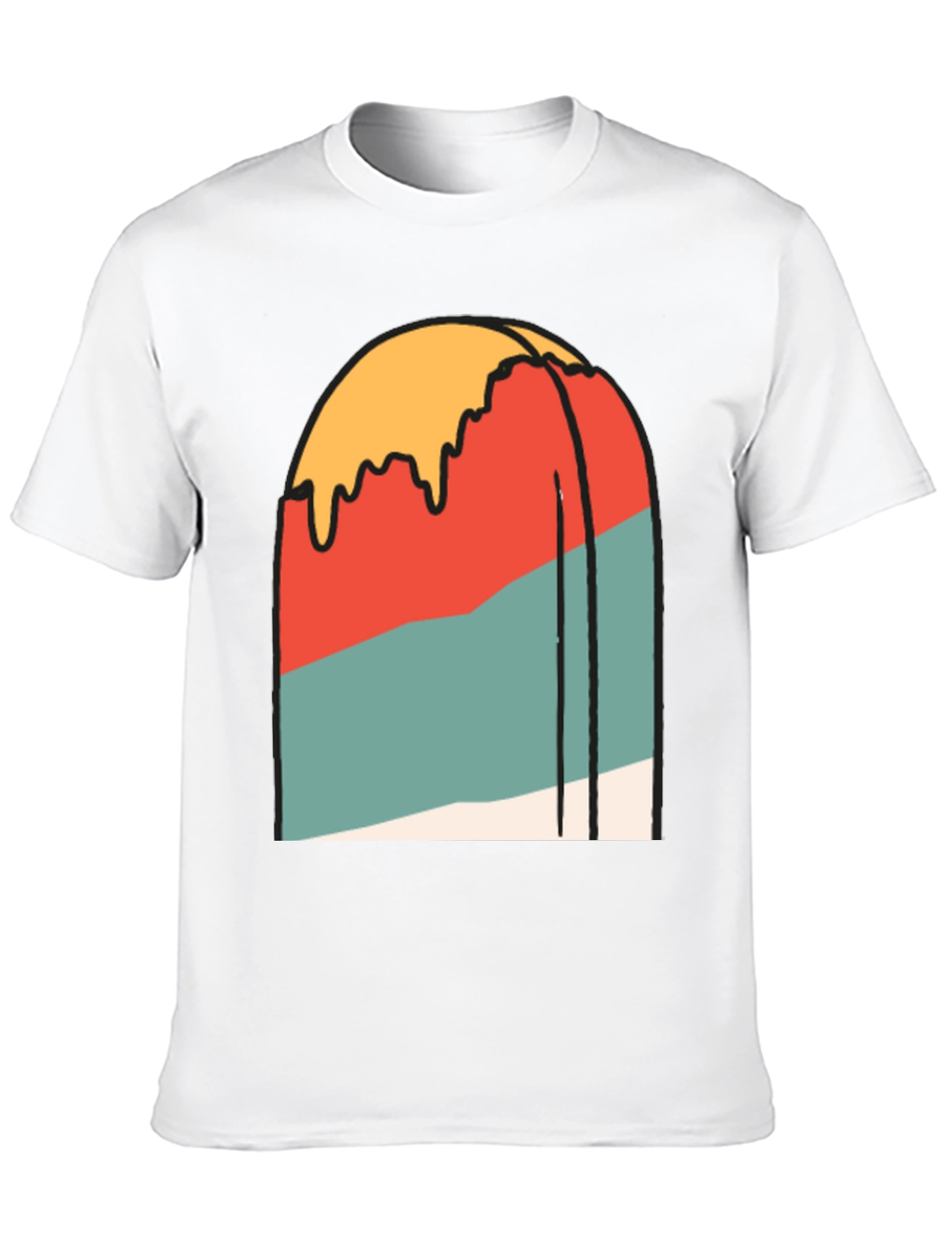 Retro Sunset Graphic Tee - Unisex