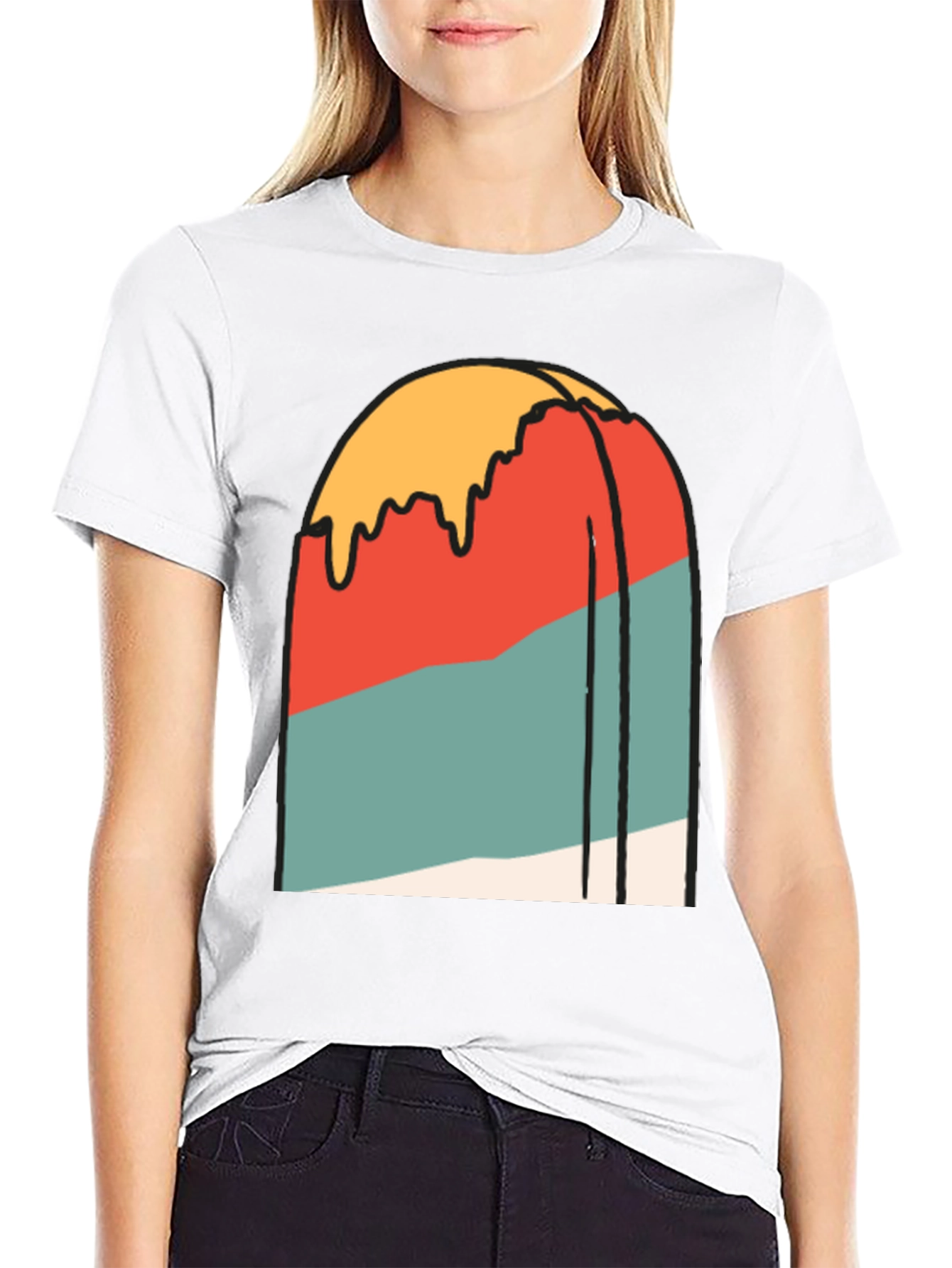 Retro Sunset Graphic Tee - Unisex