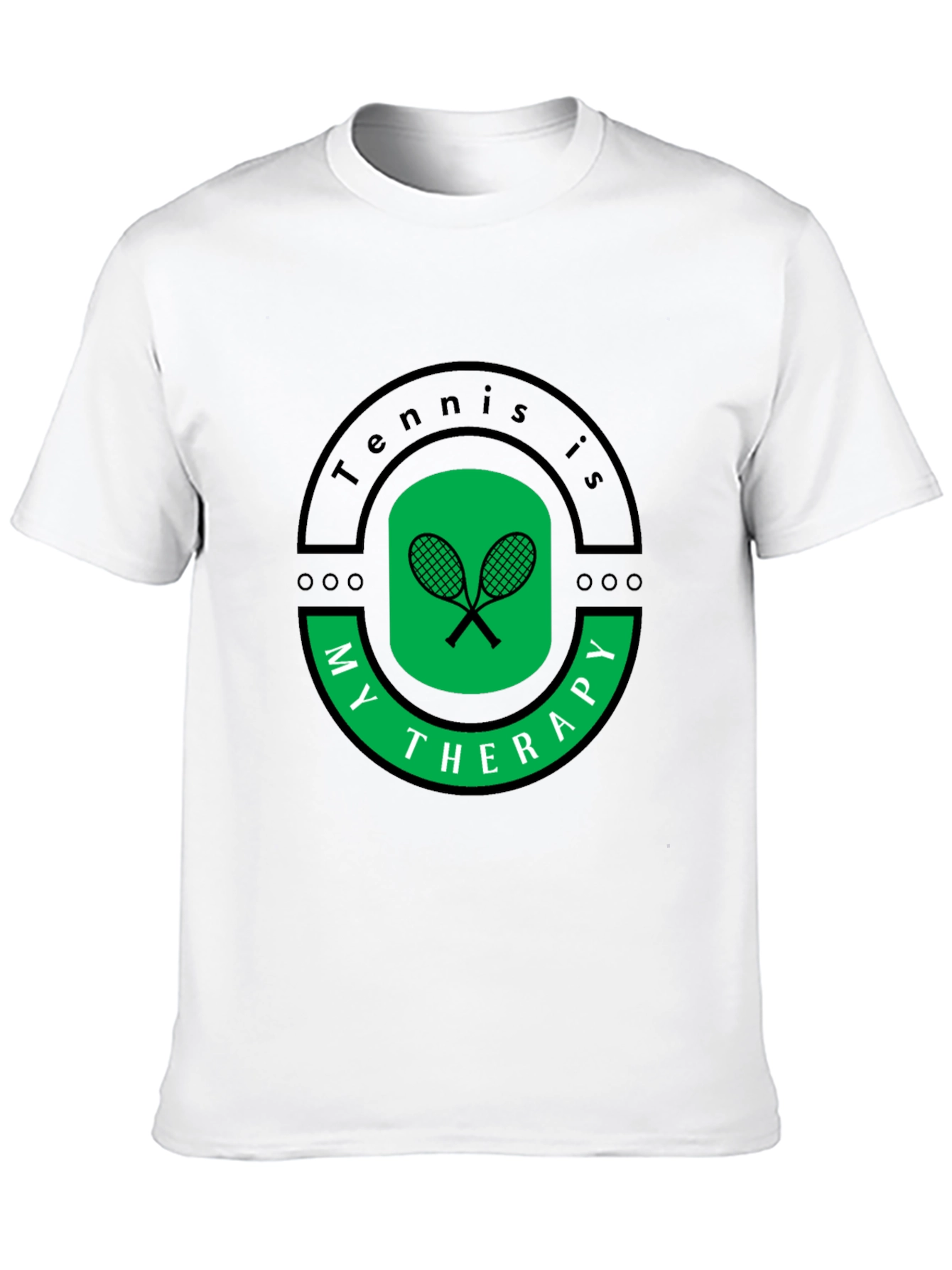 Tennis is My Therapy Graphic T-Shirt