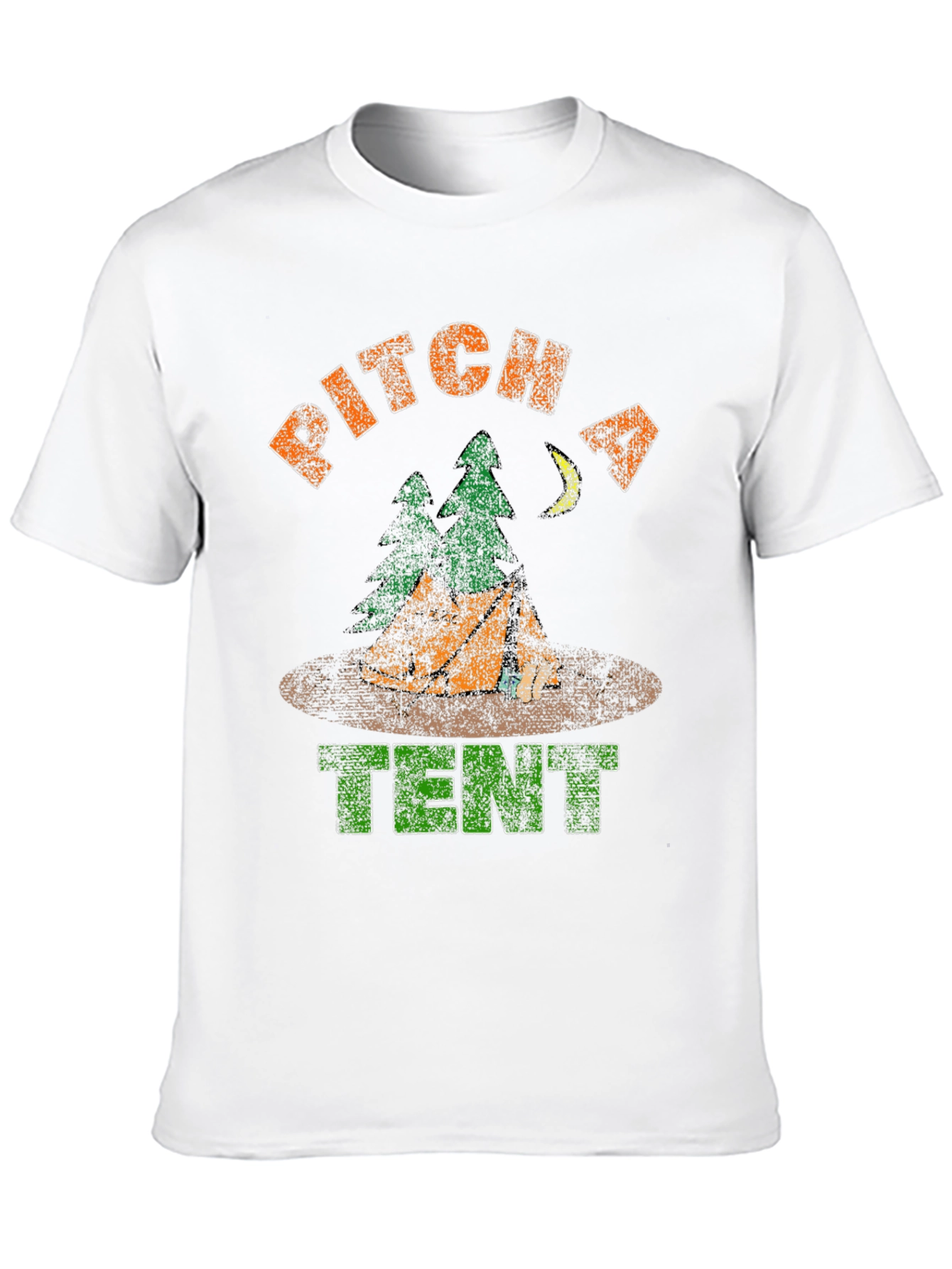 Pitch A Tent Camping T-Shirt