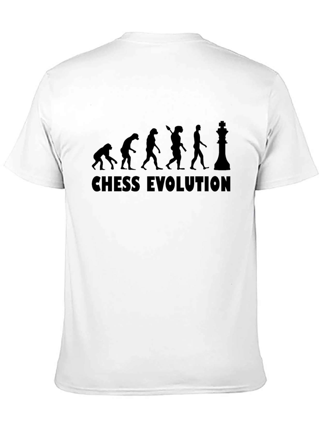 Chess Evolution Black T-Shirt
