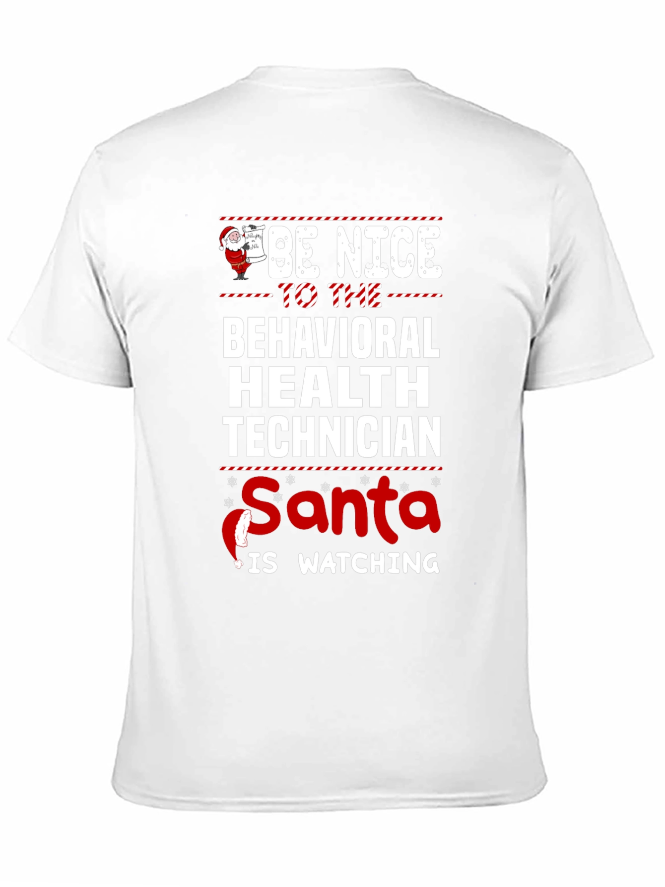 Behavioral Health Technician Christmas T-Shirt