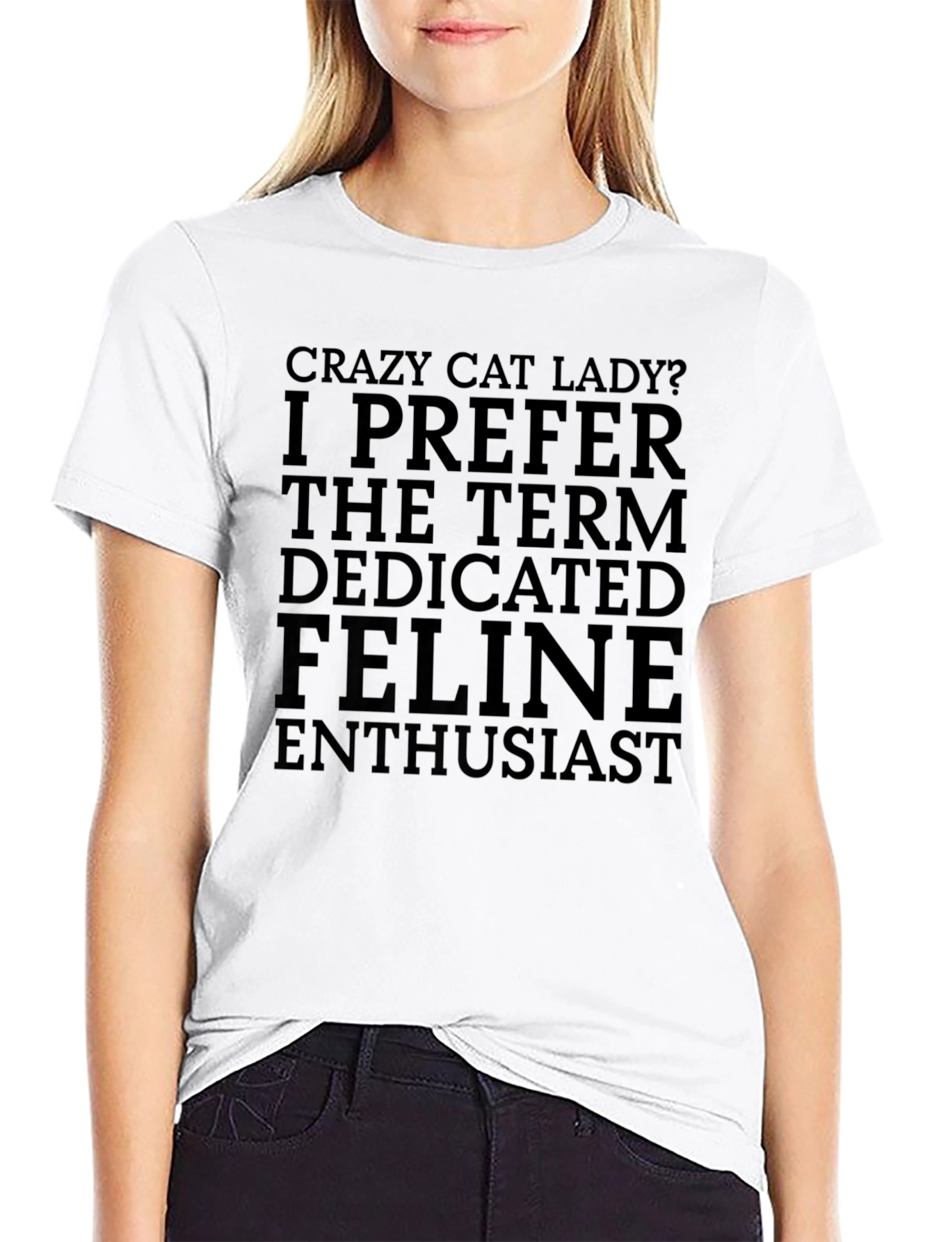 Crazy Cat Lady T-Shirt - Dedicated Feline Enthusiast Tee