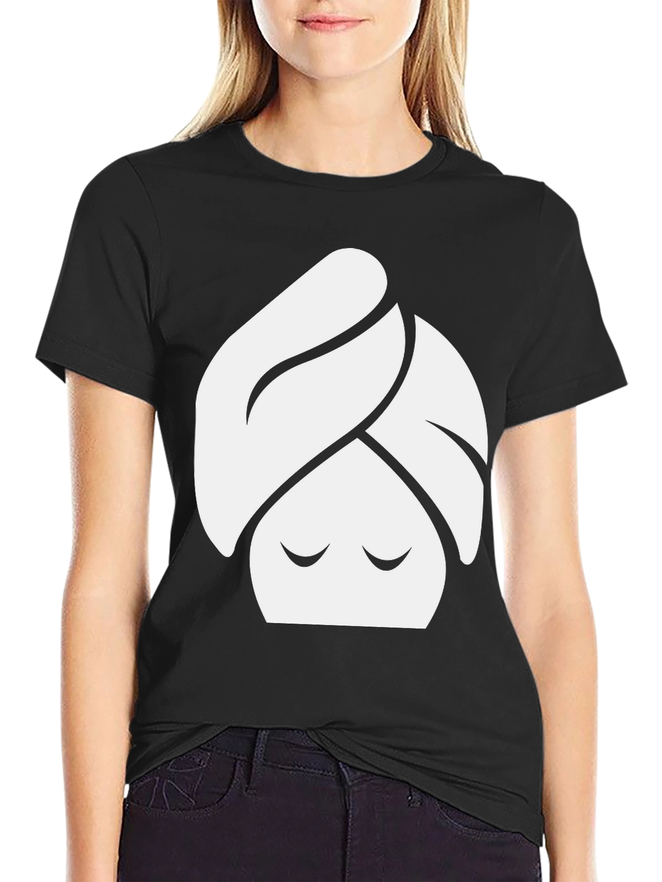 Relaxation Mode Black T-Shirt