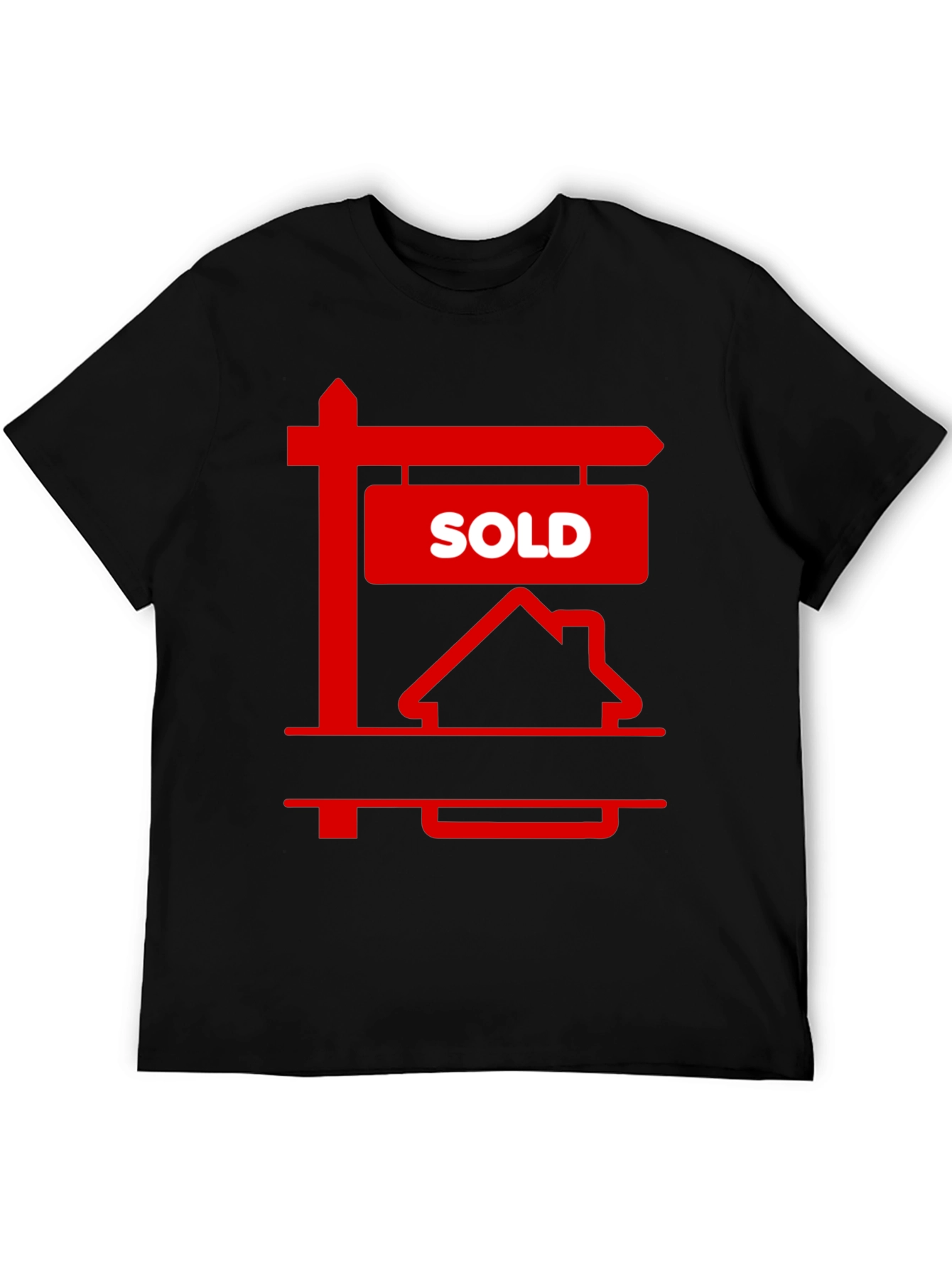 Sold House T-Shirt - Real Estate Closing Gift