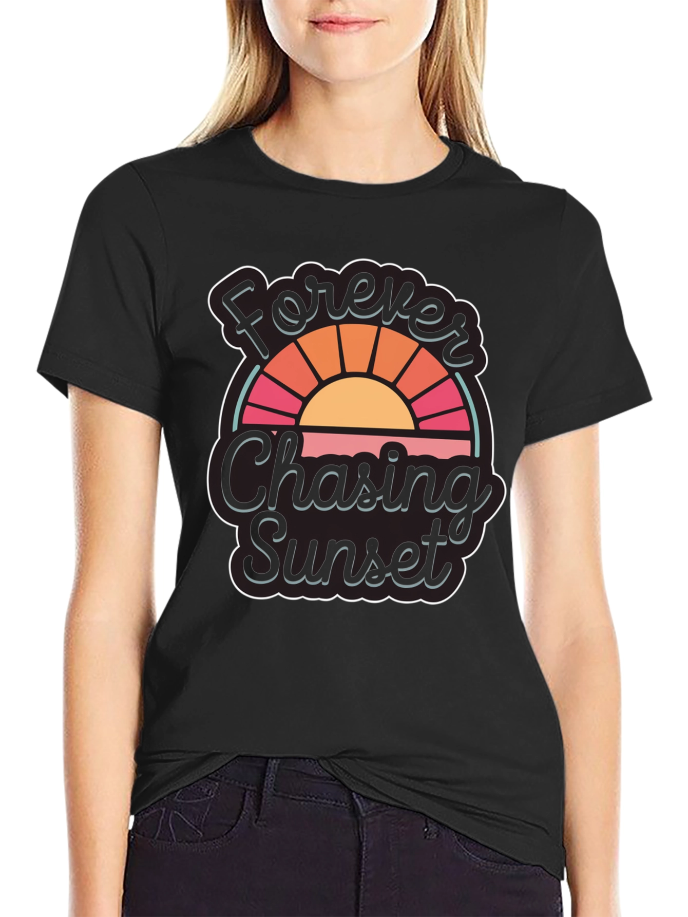 Forever Chasing Sunset Graphic Tee