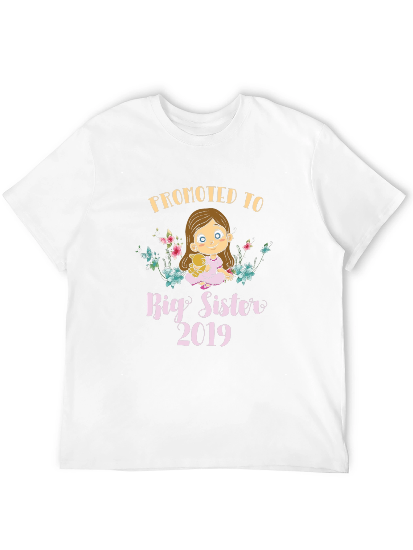 Promoted to Big Sister 2019 T-Shirt