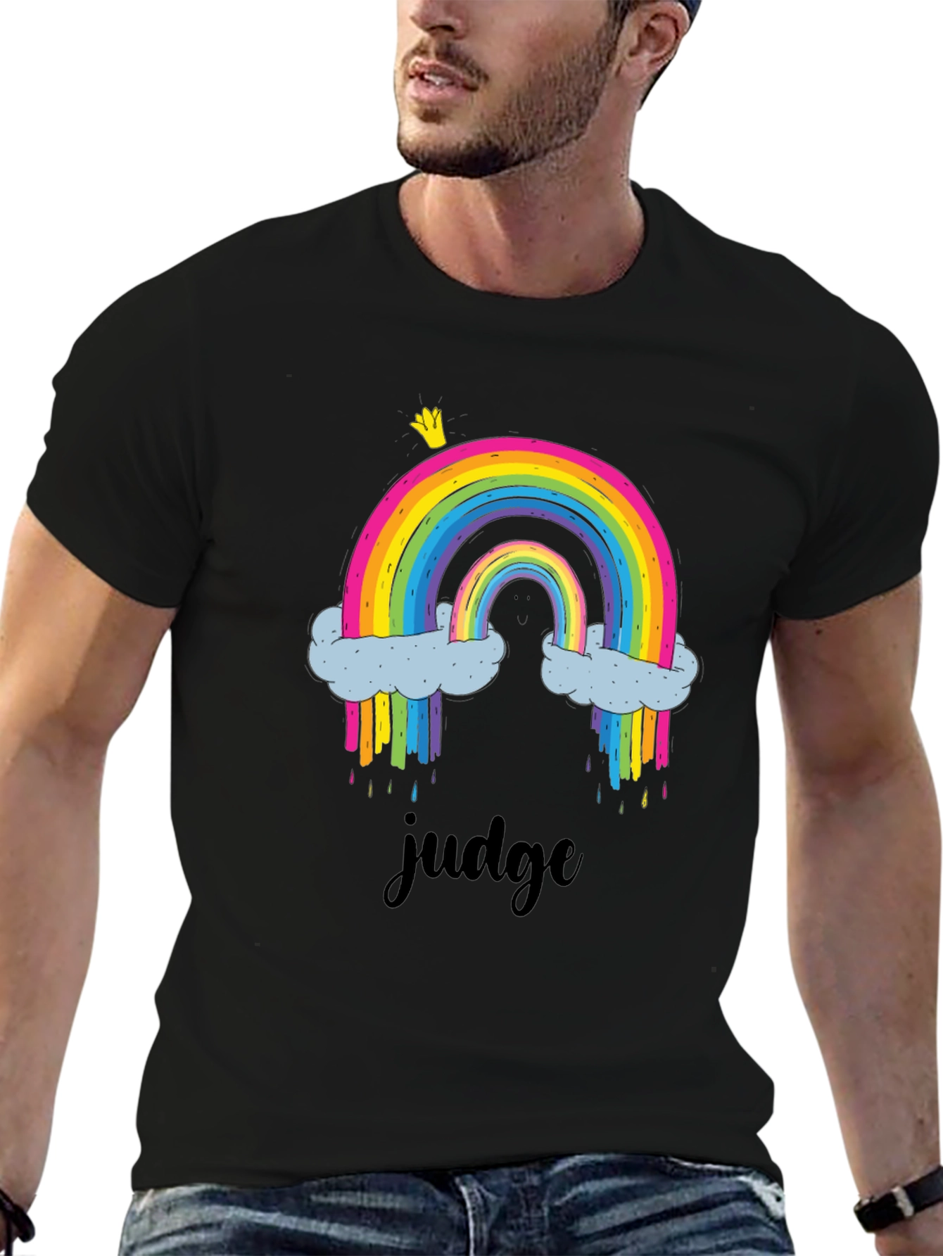 Rainbow Judge T-Shirt