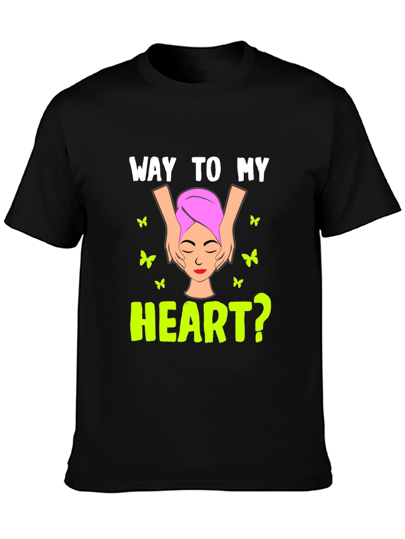 Way To My Heart Massage Graphic Tee