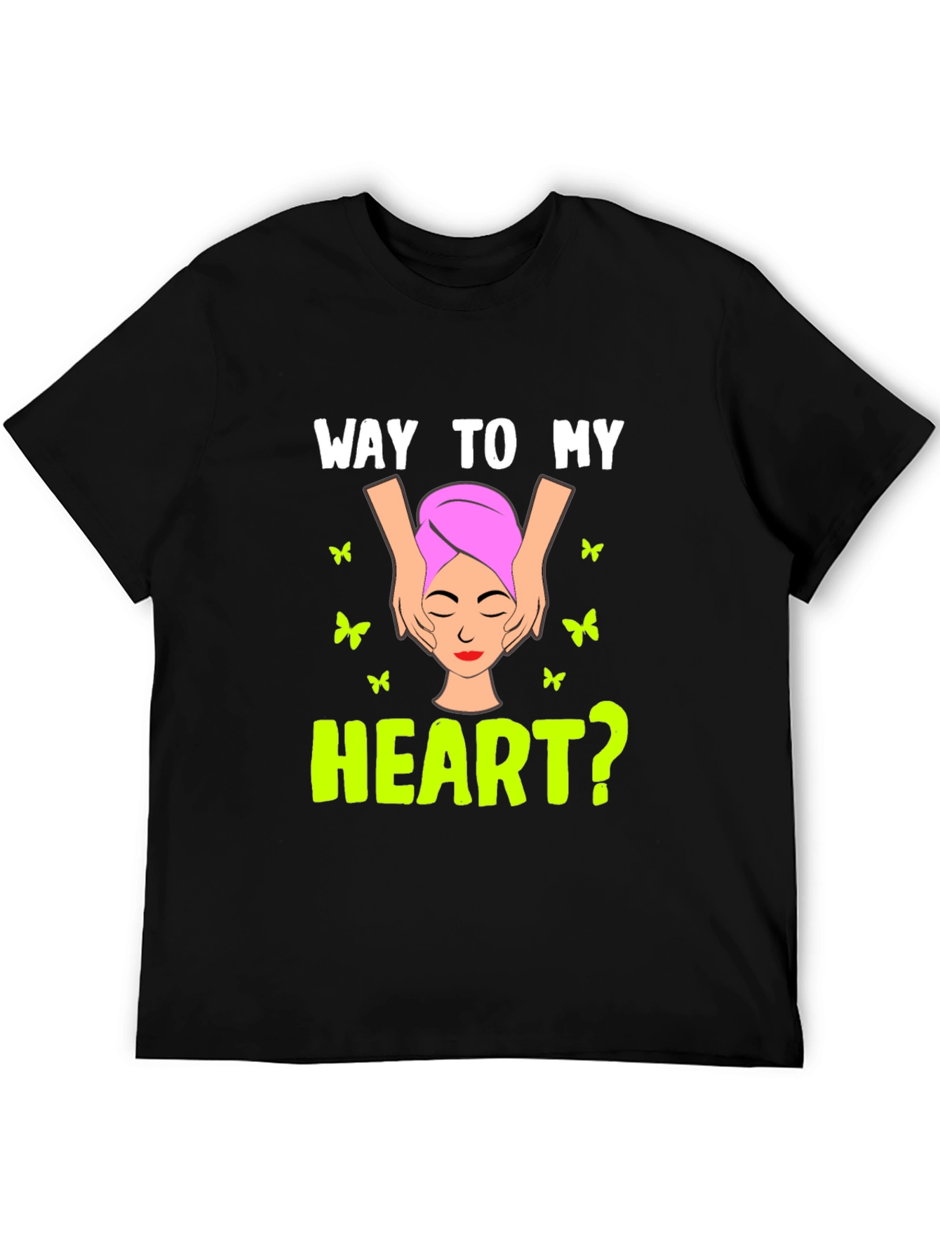 Way To My Heart Massage Graphic Tee
