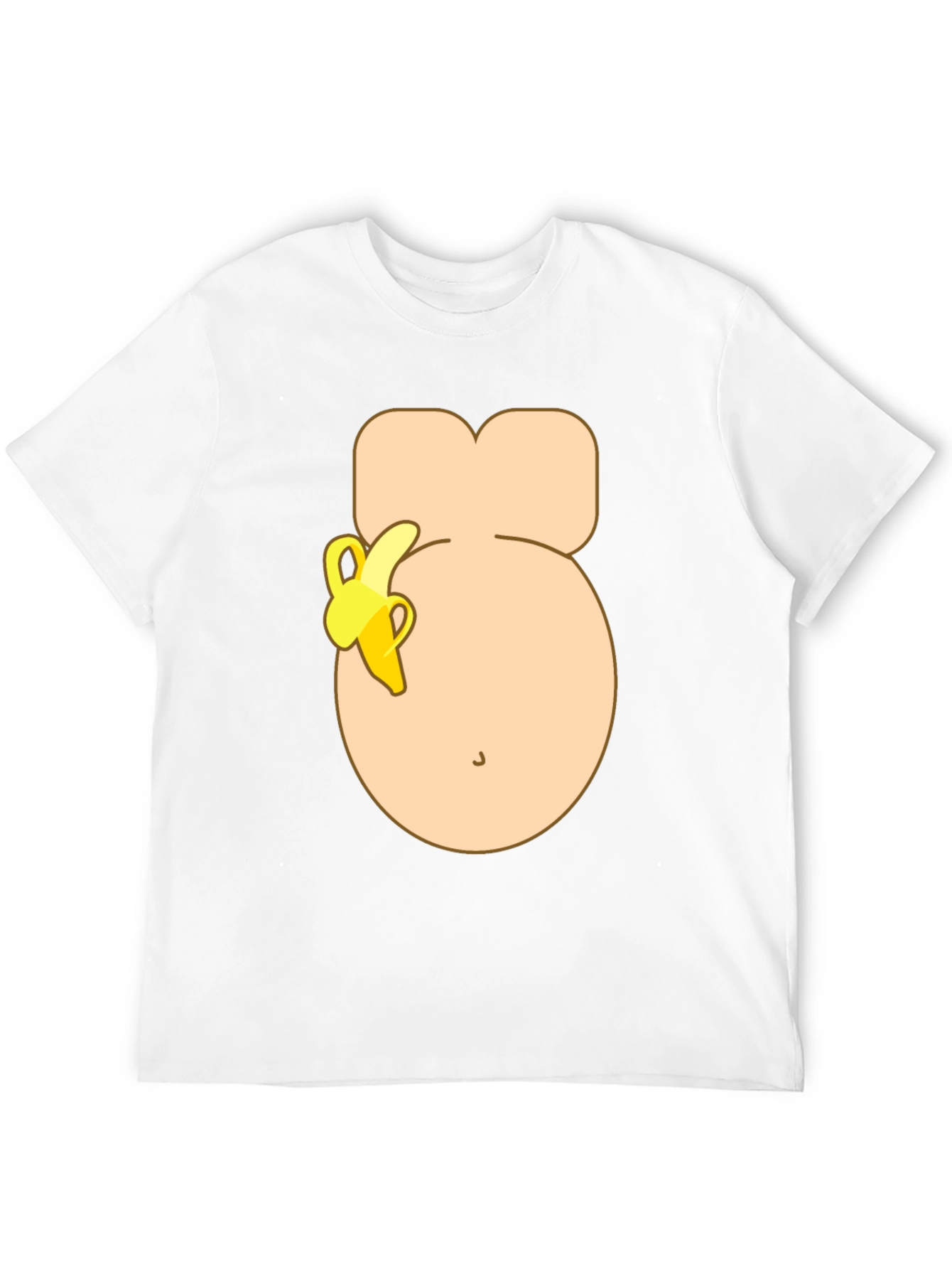Funny Banana Belly T-Shirt