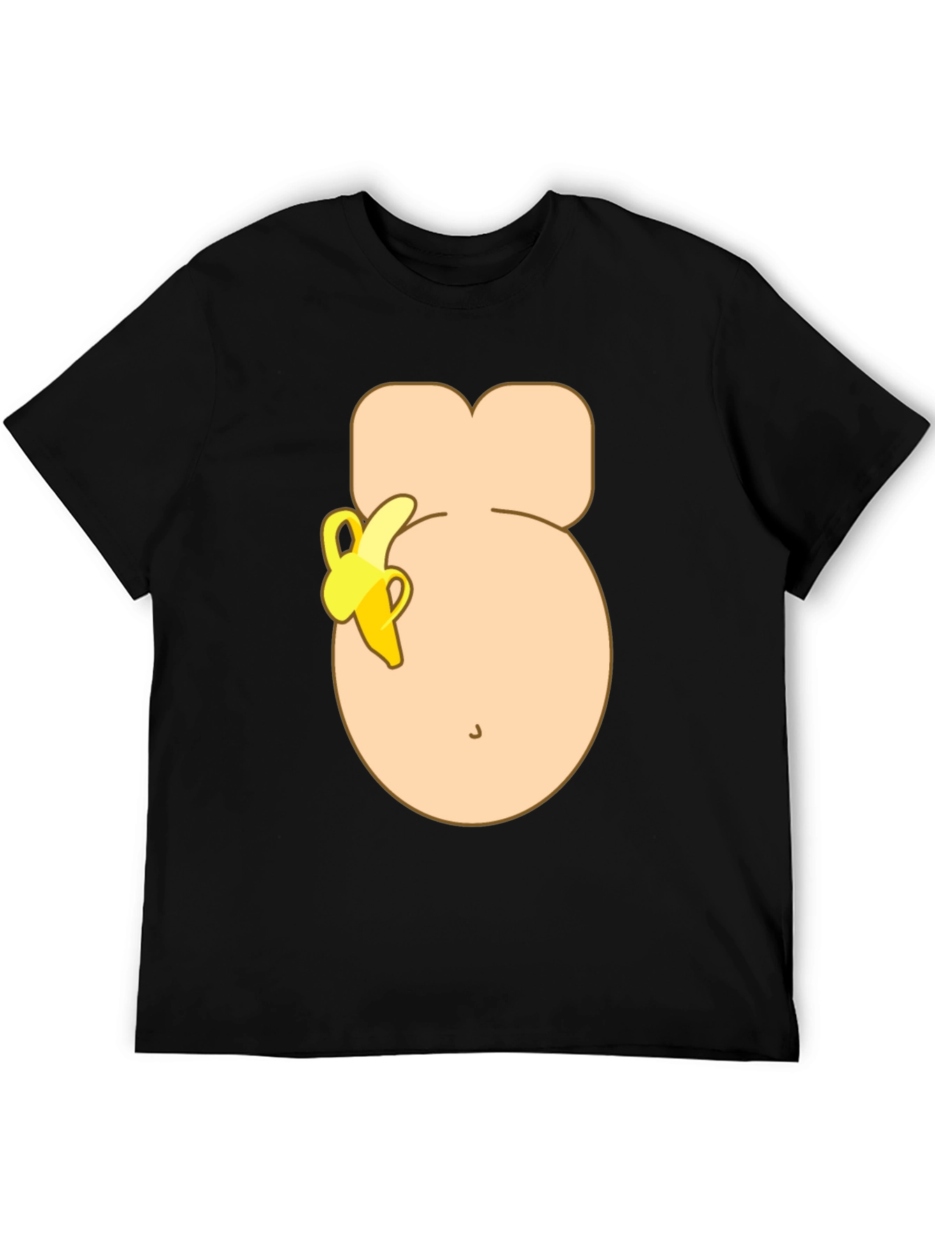 Funny Banana Belly T-Shirt
