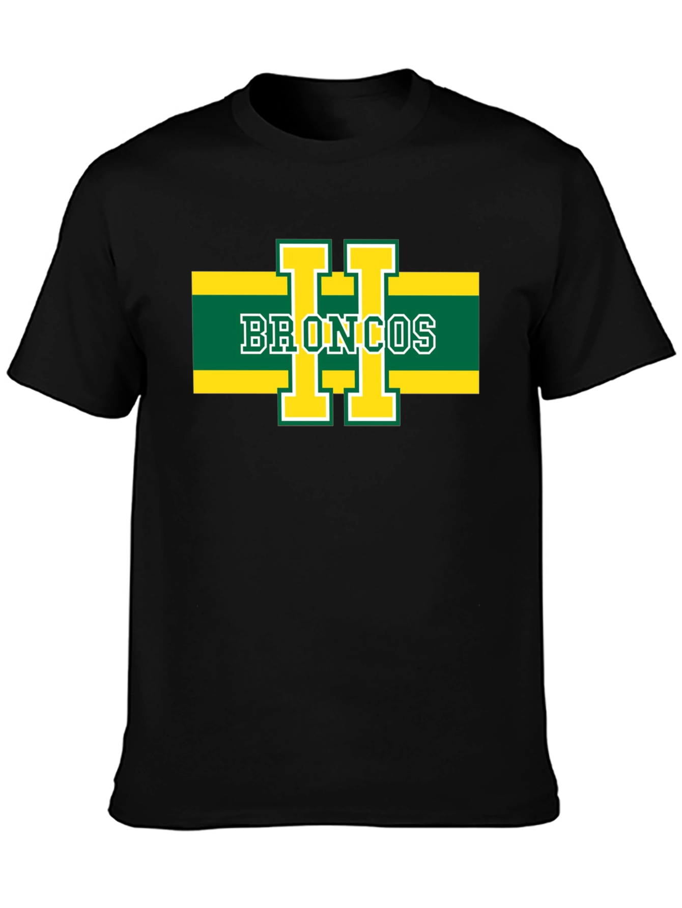 Broncos Graphic T-Shirt - Black