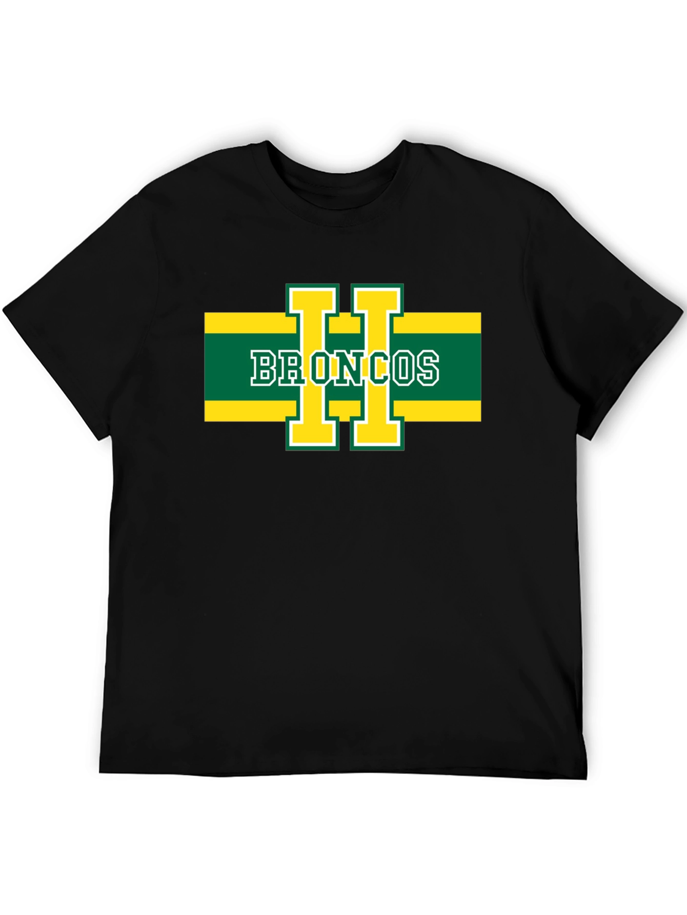 Broncos Graphic T-Shirt - Black