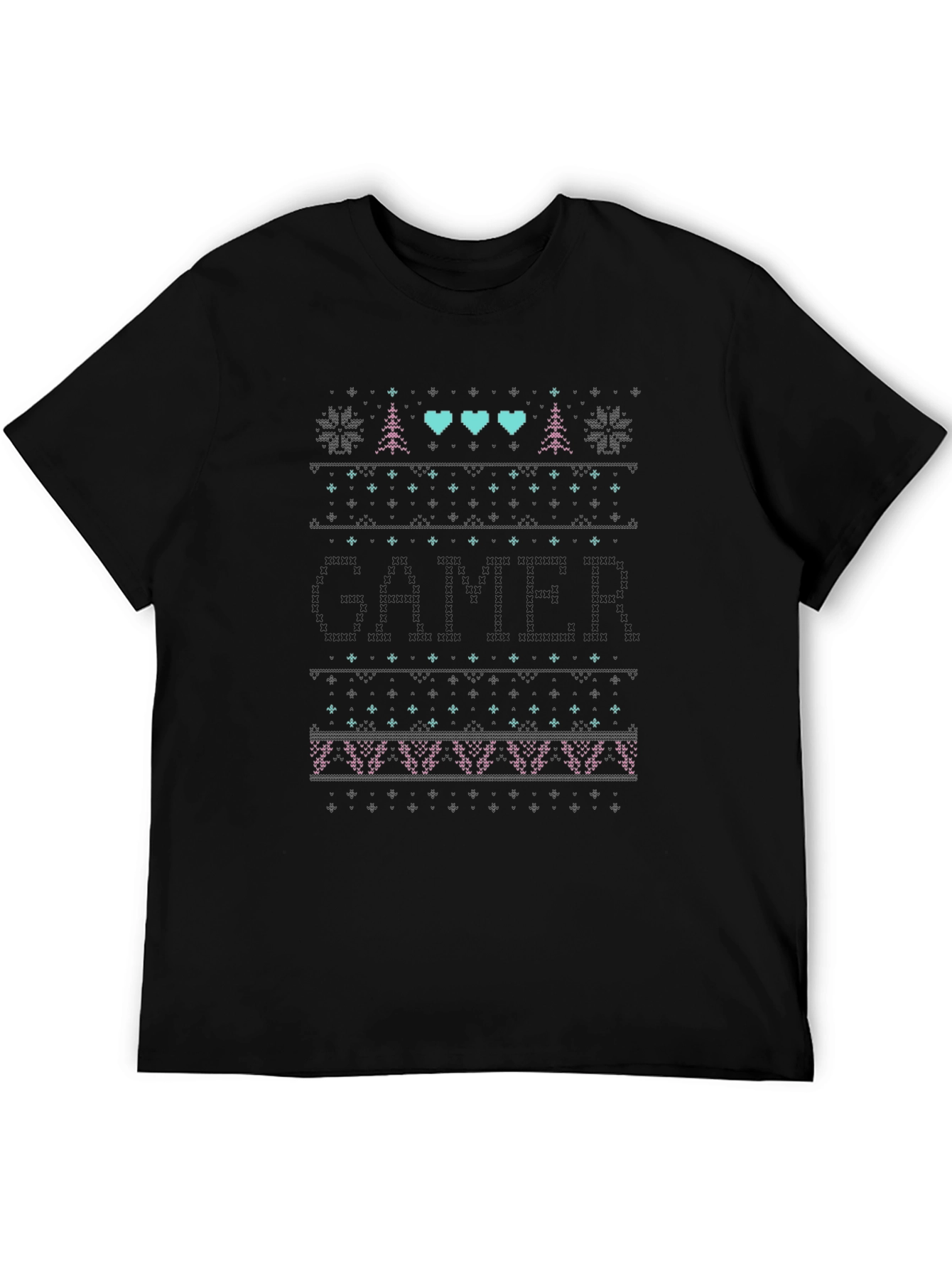 Ugly Christmas Sweater Style T-Shirt