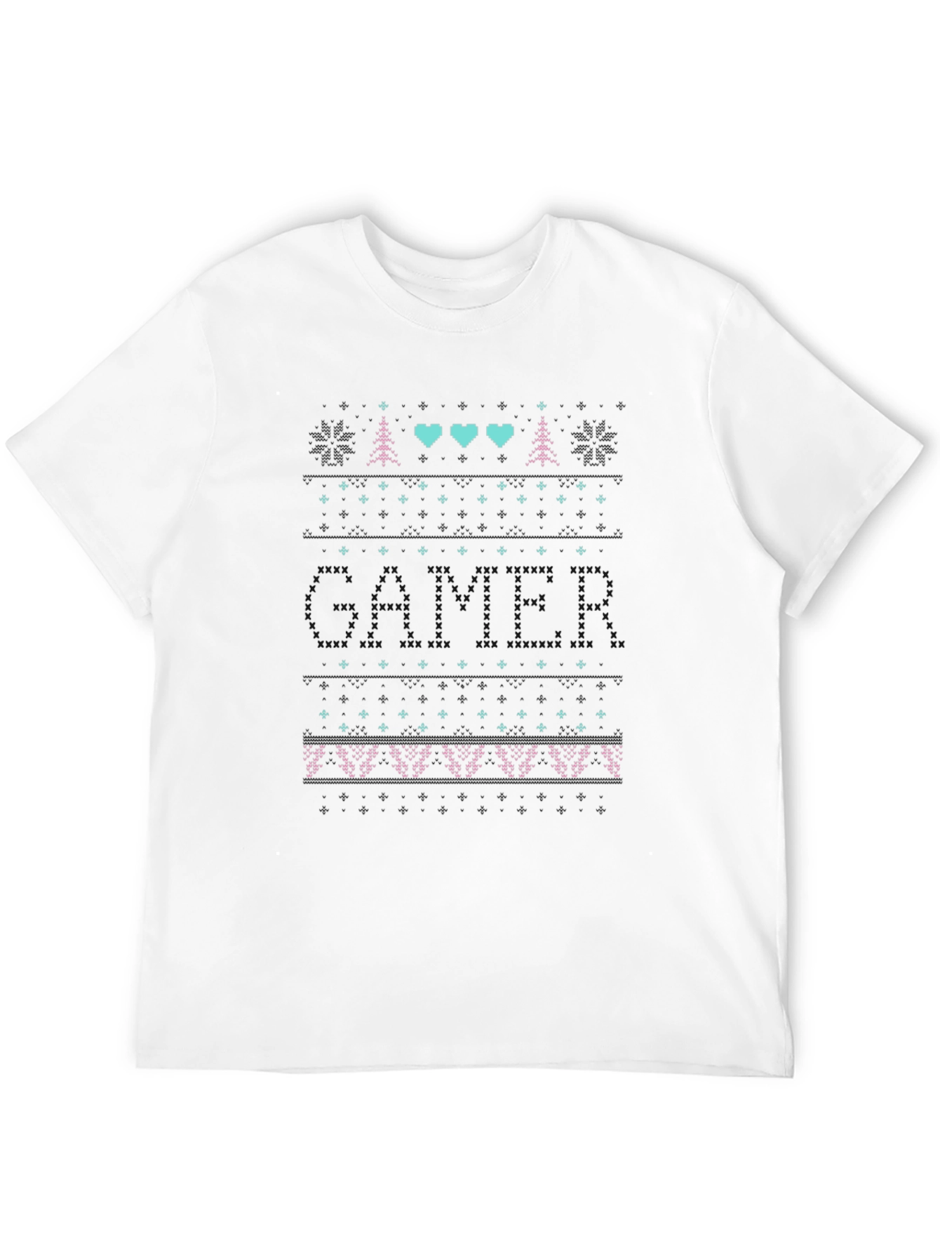 Ugly Christmas Sweater Style T-Shirt
