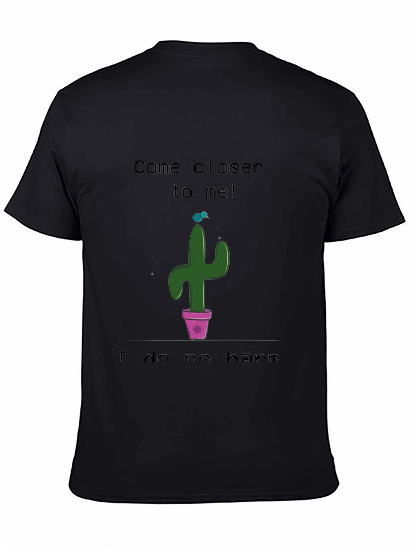 Come Closer Cactus Graphic T-Shirt