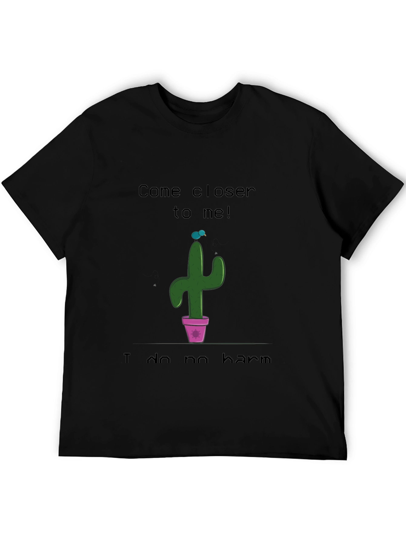 Come Closer Cactus Graphic T-Shirt