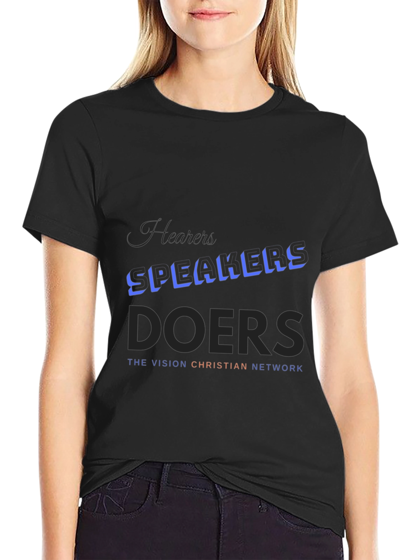 Speakers Doers Christian Network Graphic T-Shirt