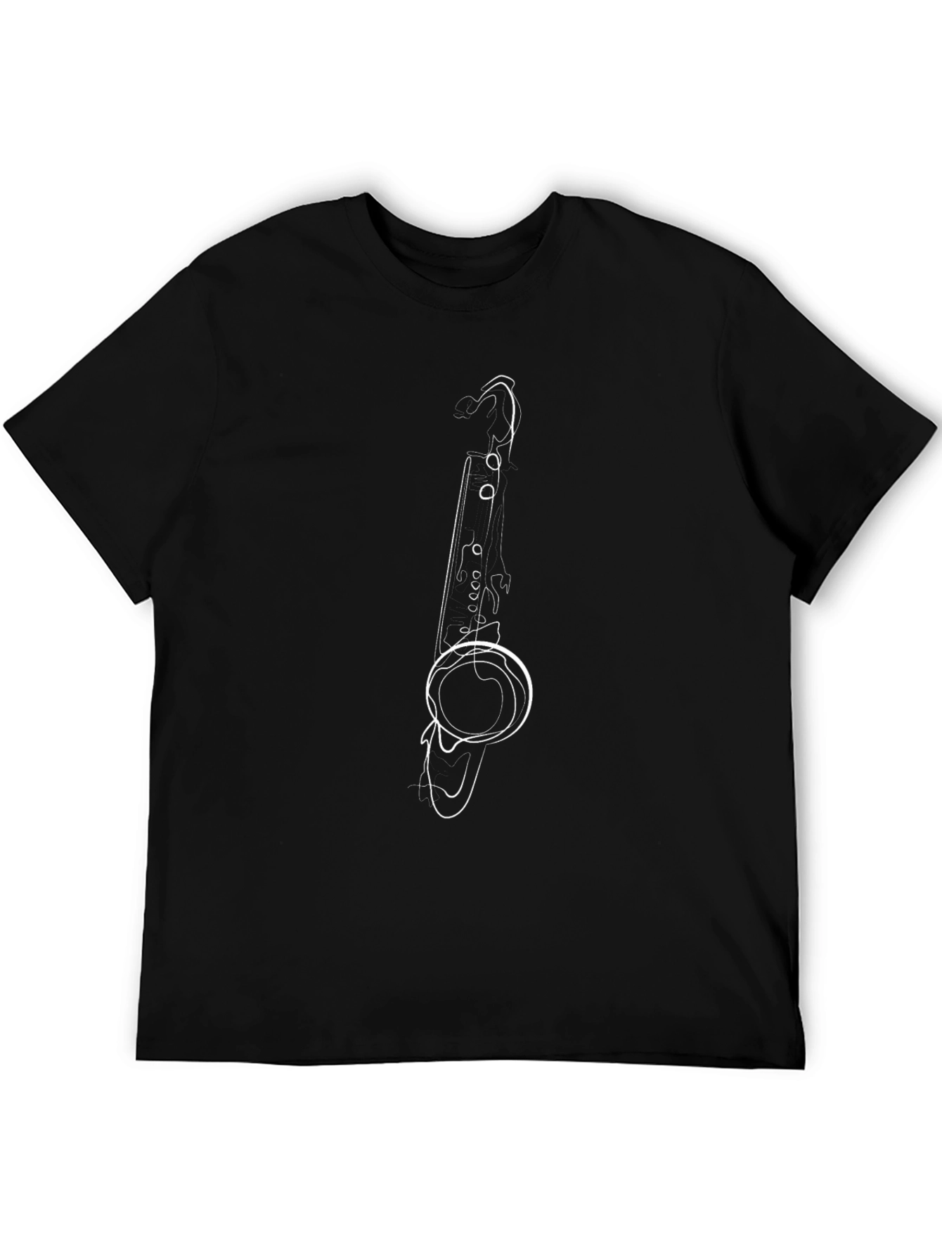Saxophone Graphic Tee - Cool Music Lovers T-Shirt