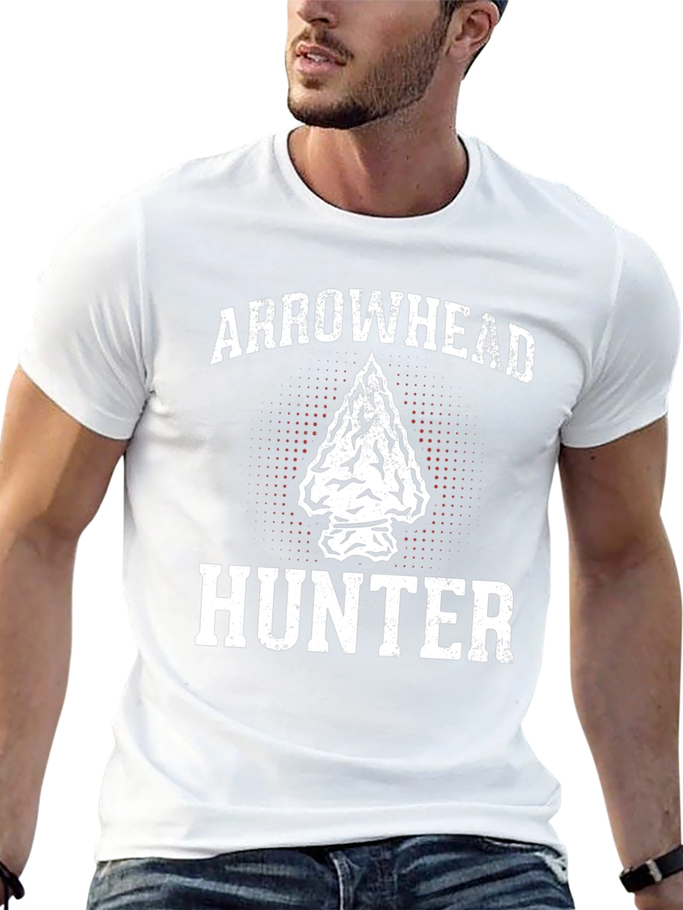 Arrowhead Hunter Graphic T-Shirt - Black