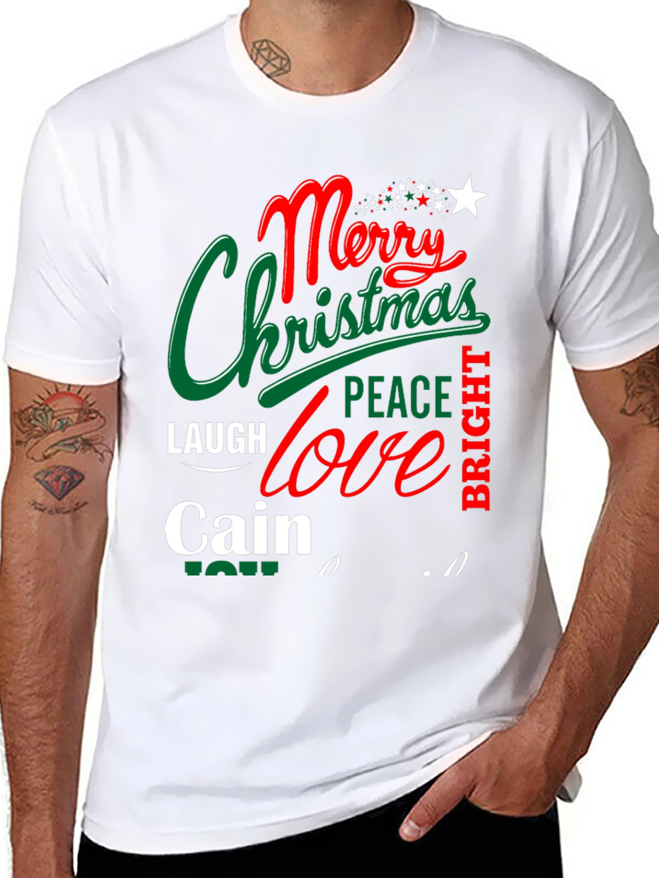 Merry Christmas Cain Holiday T-Shirt
