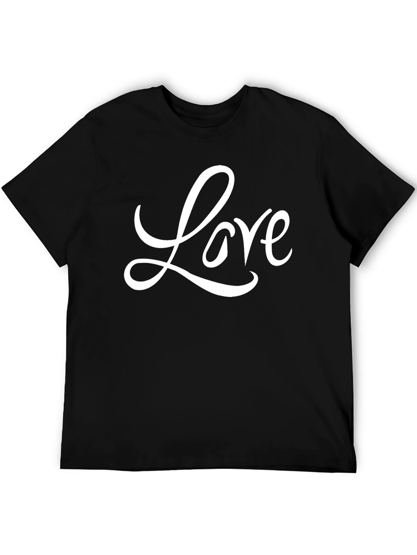Love T-Shirt - Stylish Black Tee