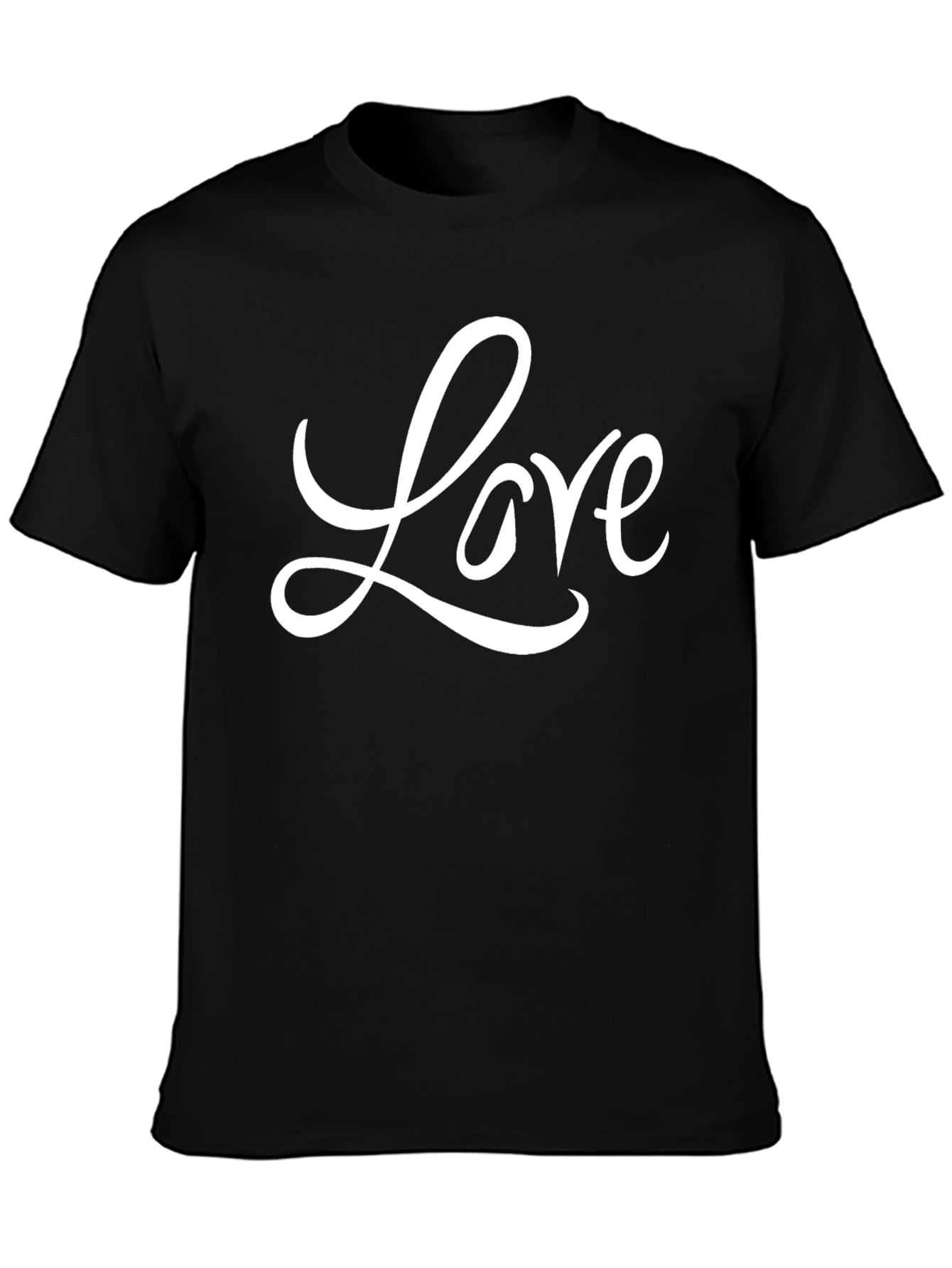 Love T-Shirt - Stylish Black Tee