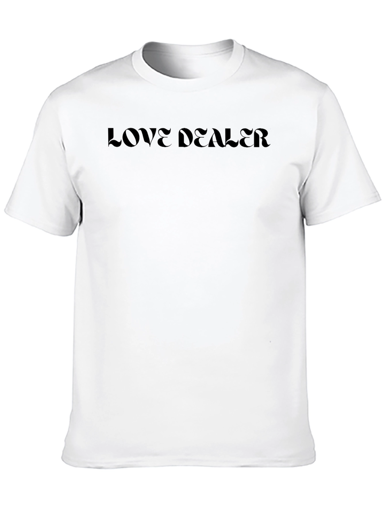 Love Dealer Black Graphic Tee - Menswear