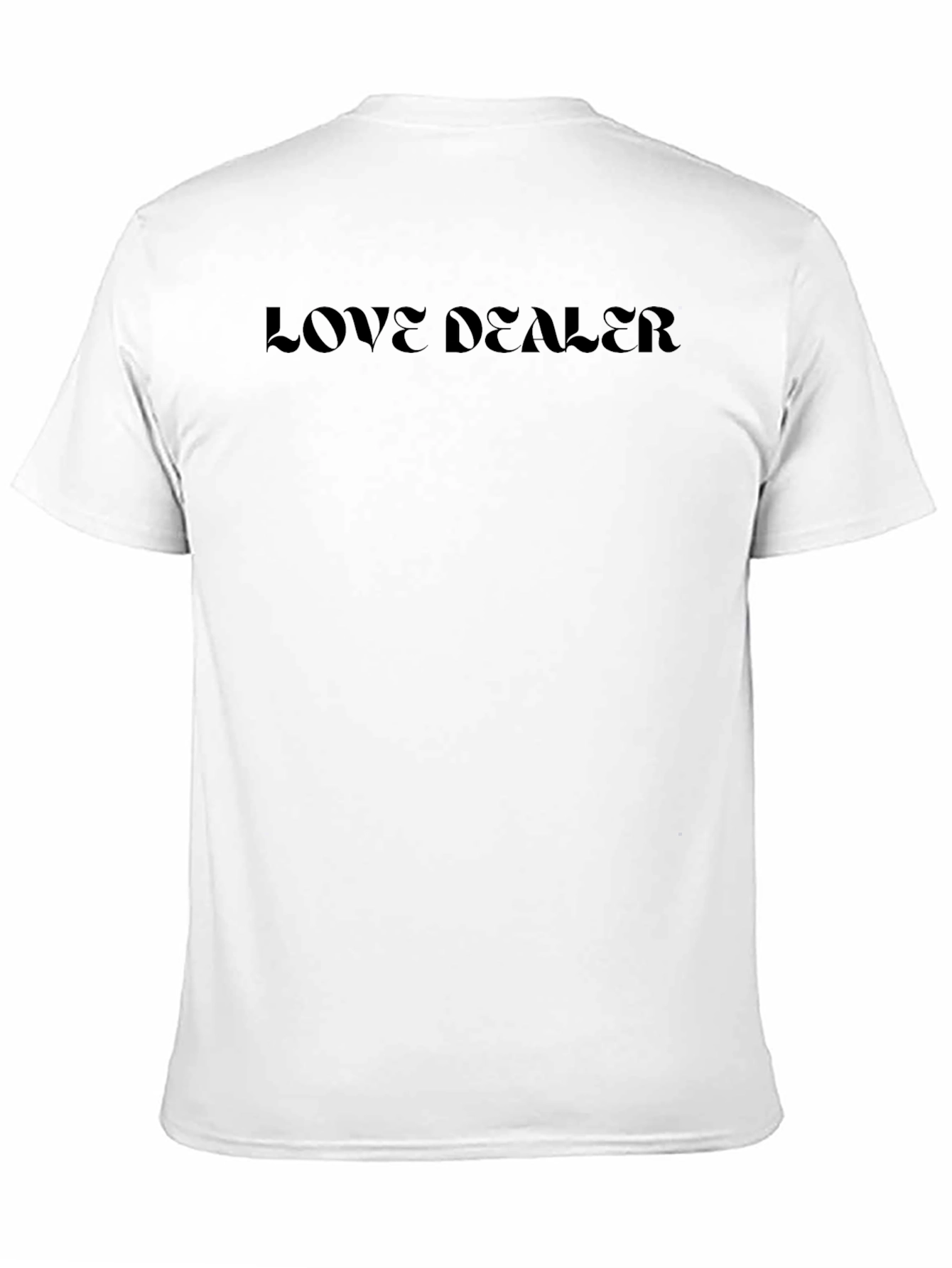 Love Dealer Black Graphic Tee - Menswear